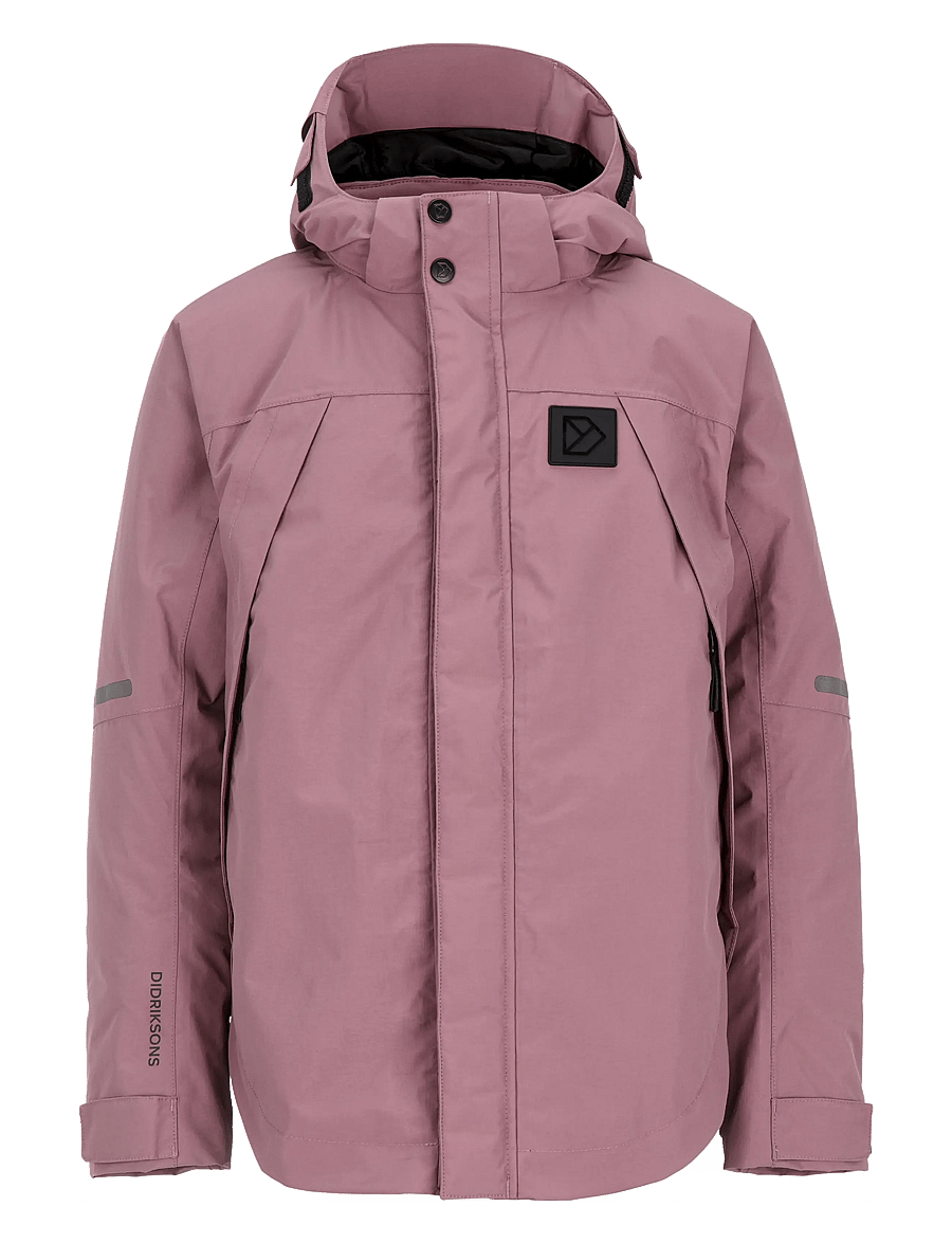 Didriksons - Zirra Kids' Jacket - isolerede jakker - dulse pink - 1