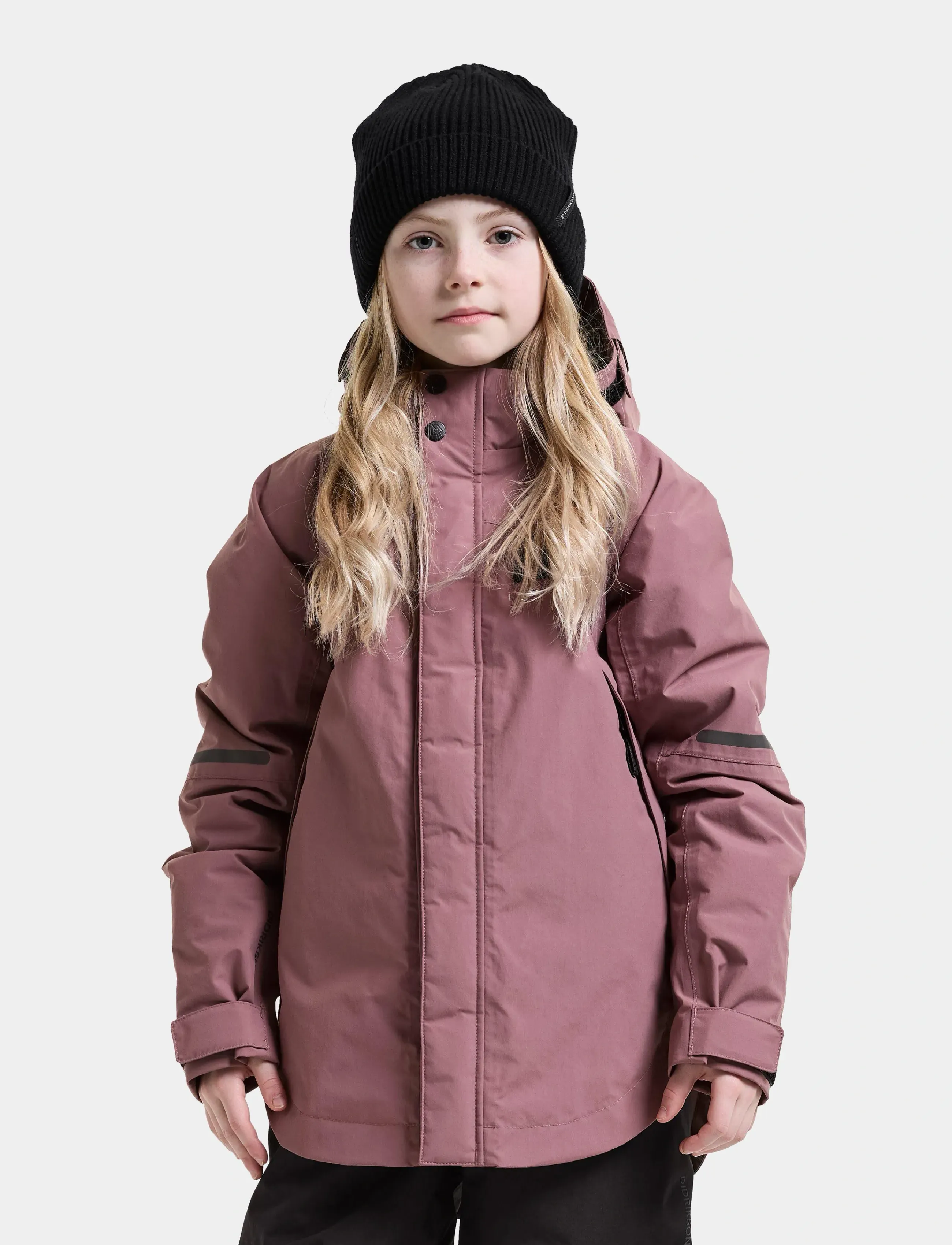 Didriksons - Zirra Kids' Jacket - isolerede jakker - dulse pink - 0
