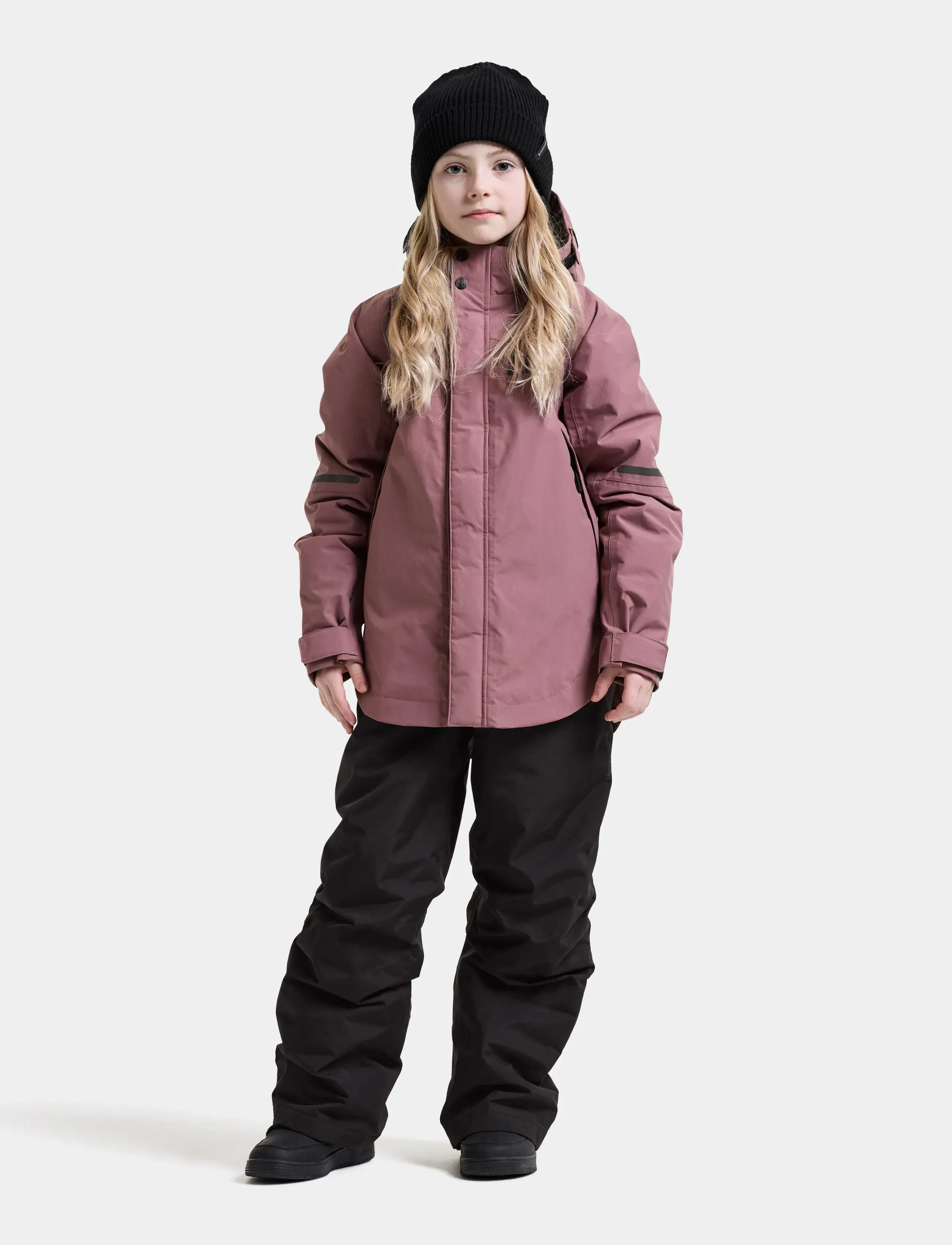 Didriksons - Zirra Kids' Jacket - isolerede jakker - dulse pink - 3