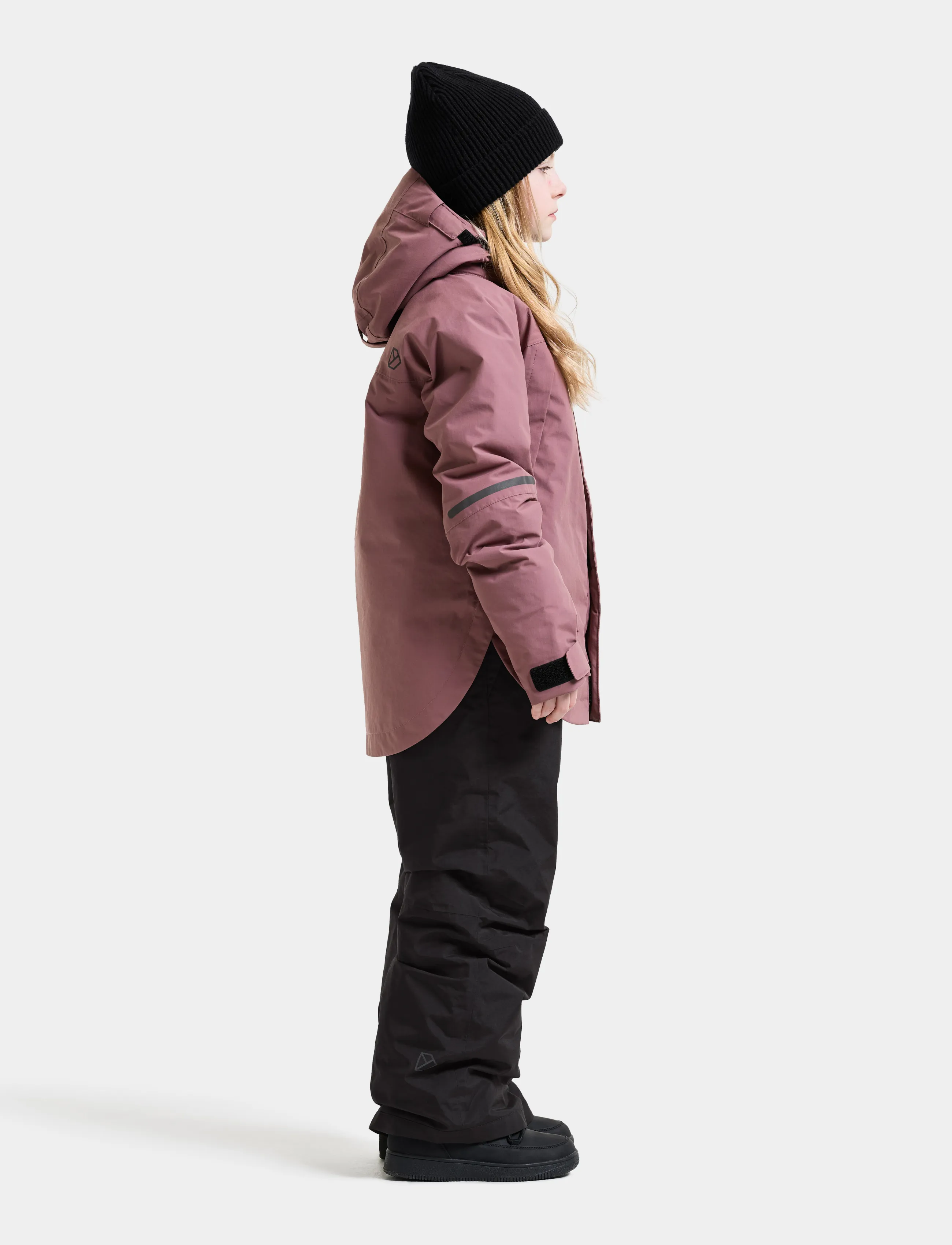 Didriksons - Zirra Kids' Jacket - isolerede jakker - dulse pink - 4