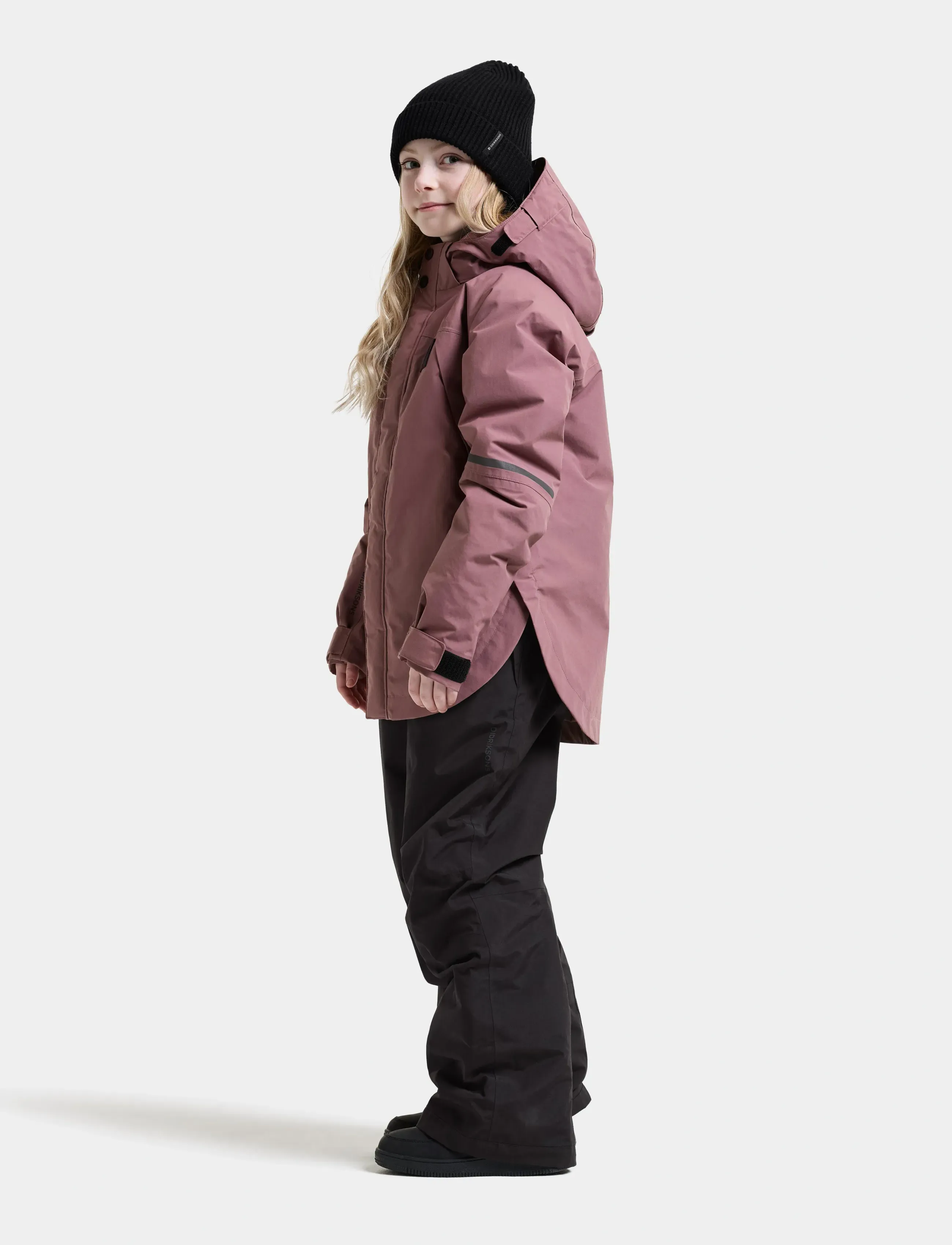 Didriksons - Zirra Kids' Jacket - isolerede jakker - dulse pink - 5