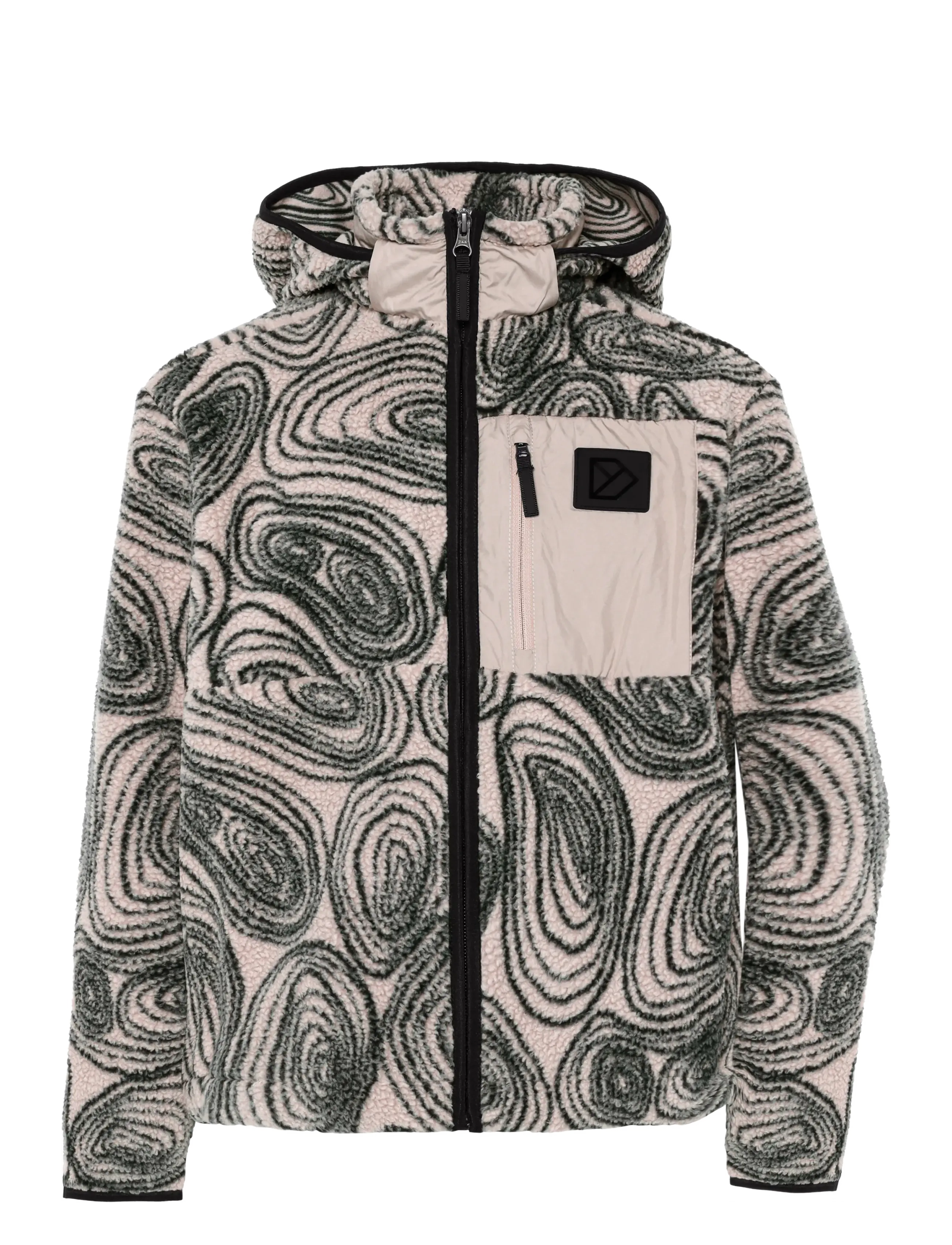 DIDRIKSONS Joule Kinder' Printed Full-Zip Beige - 128 - Kinder