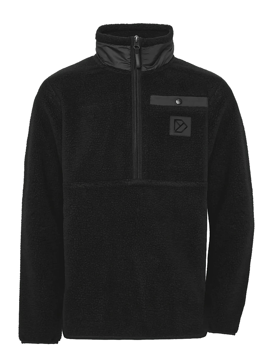 Didriksons - Joule Kids' Half-Zip - isolierte jacken - black - 0