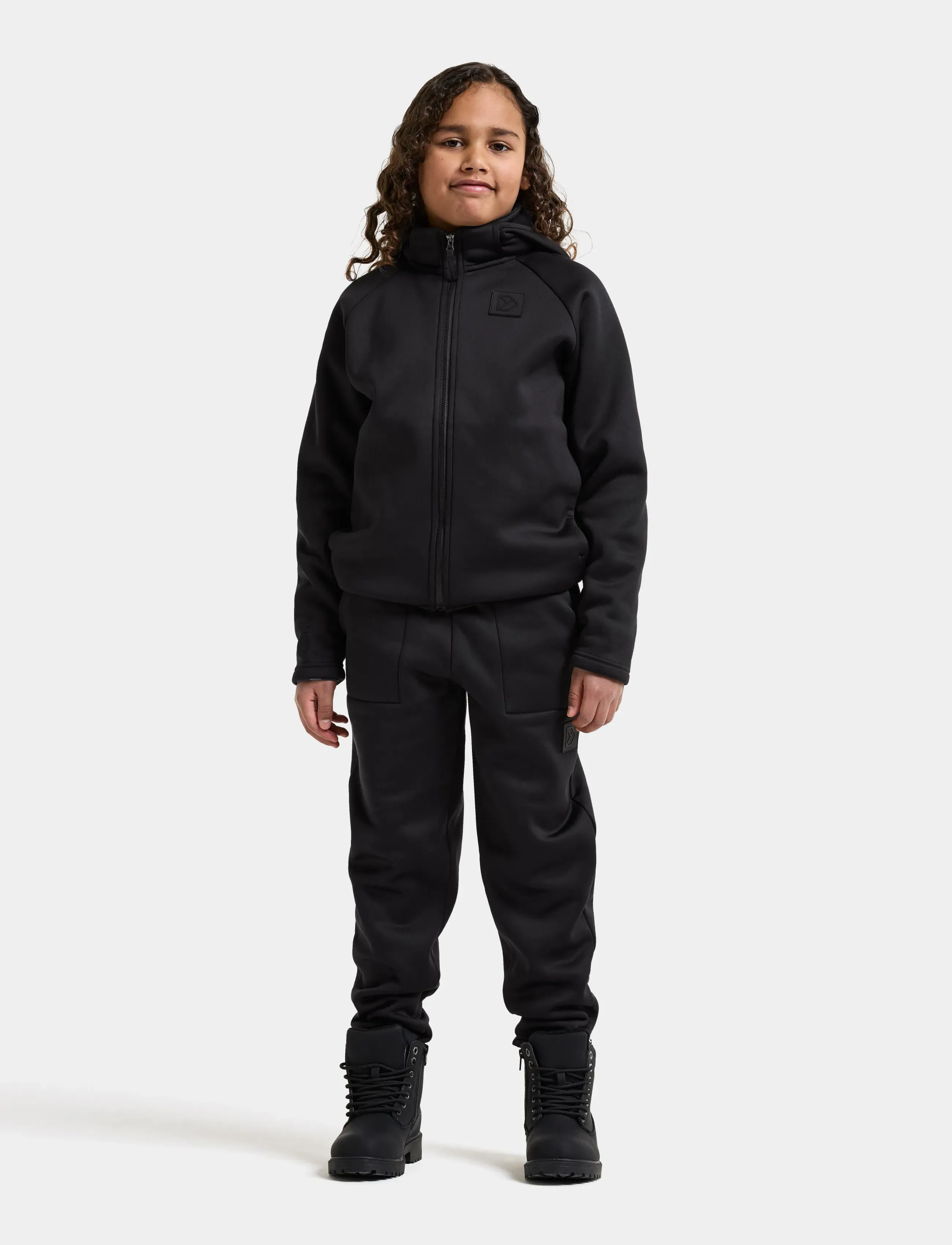 Didriksons - Zonit Kids' Full-Zip - black - 3