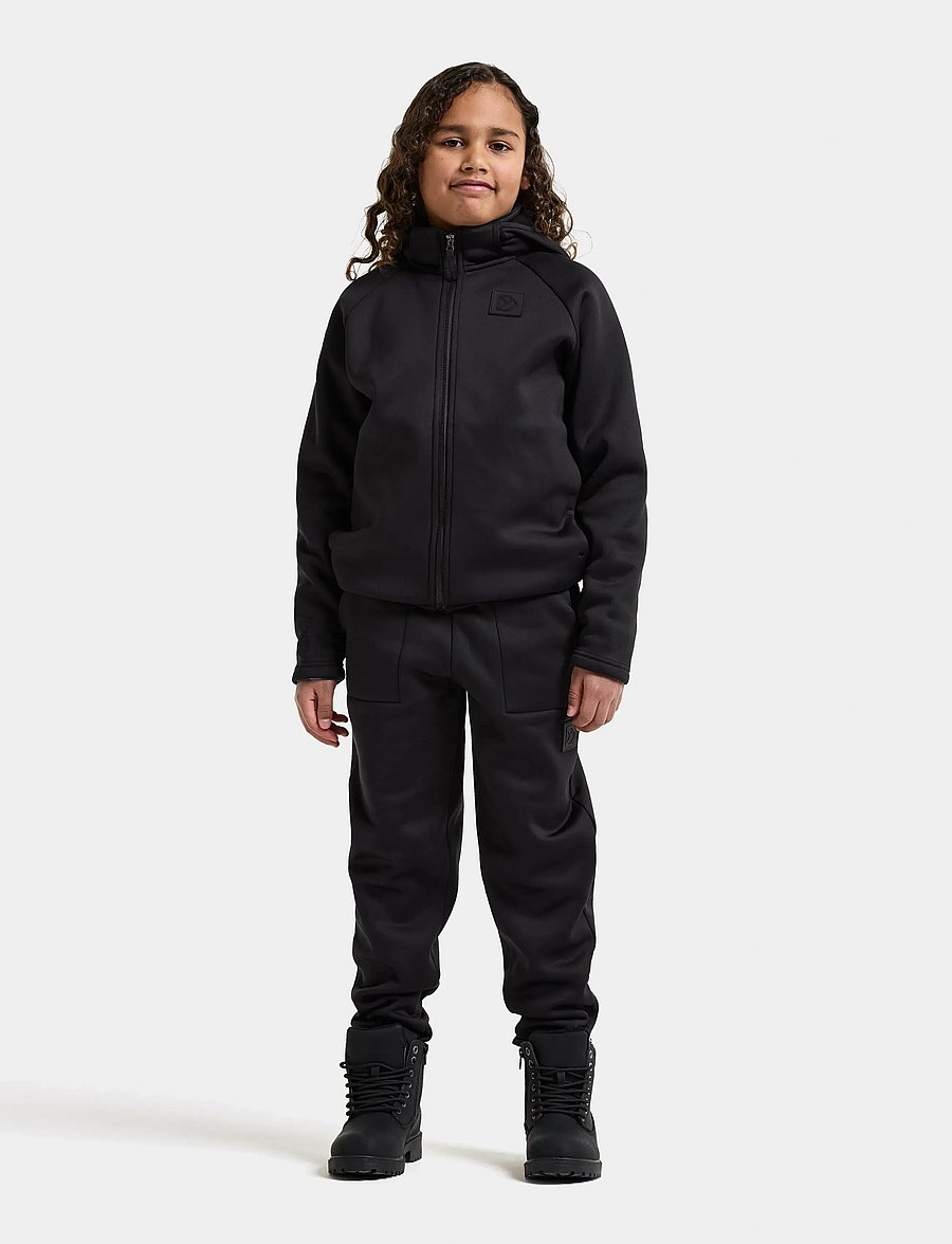 Didriksons - Zonit Kids' Full-Zip - black - 3