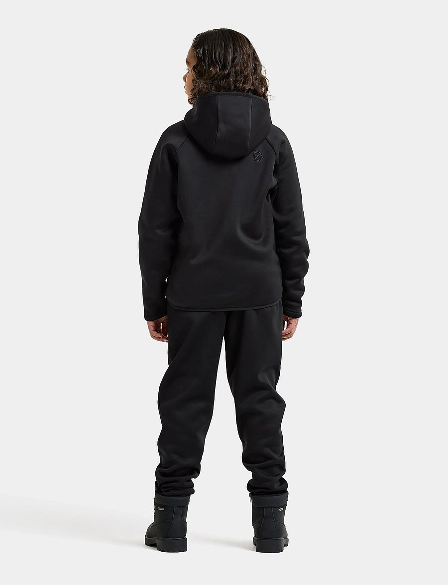 Didriksons - Zonit Kids' Full-Zip - black - 4