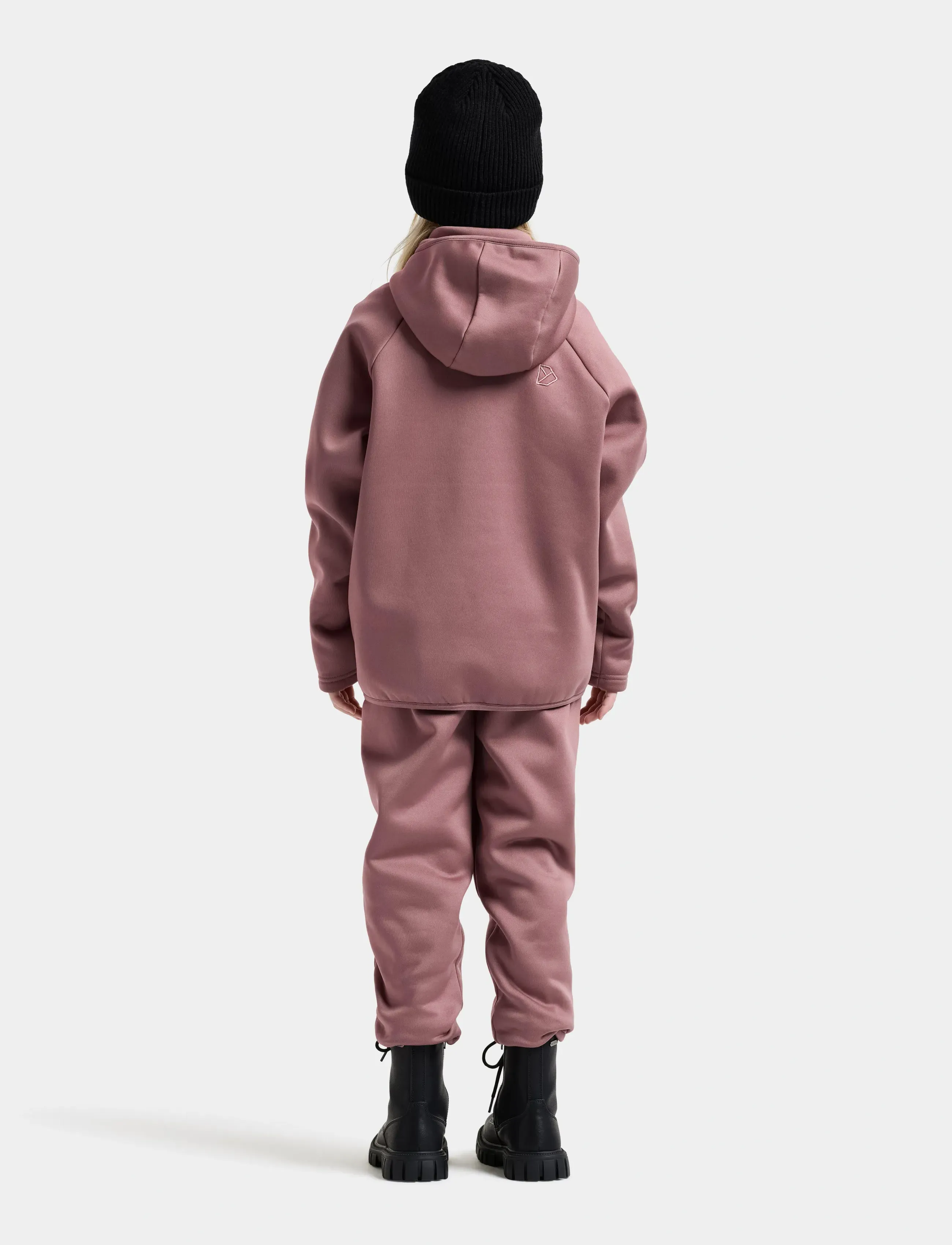 Didriksons - Zonit Kids' Full-Zip - dulse pink - 4