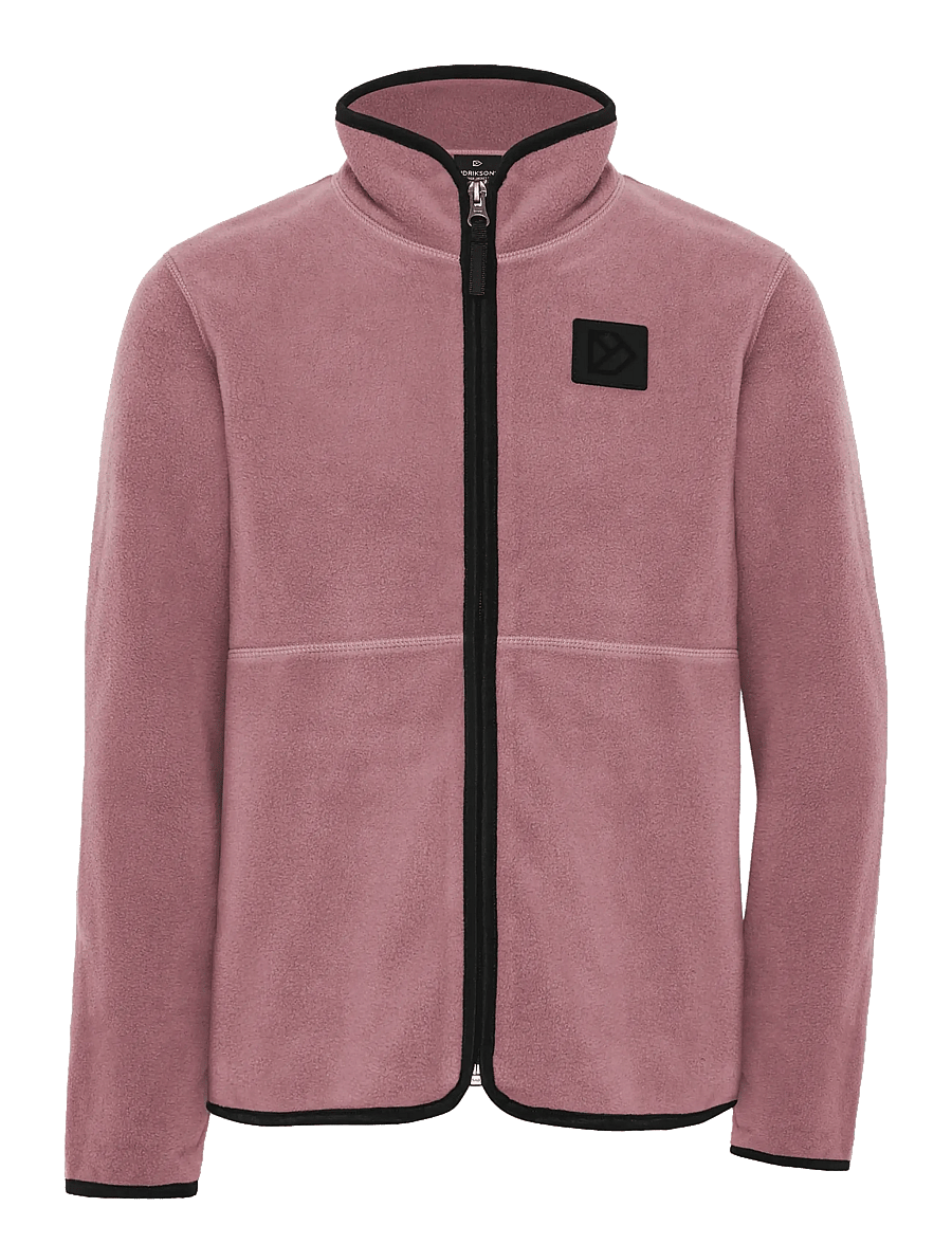 Didriksons - Rubi Kids' Full-Zip - paksud joped - dulse pink - 1