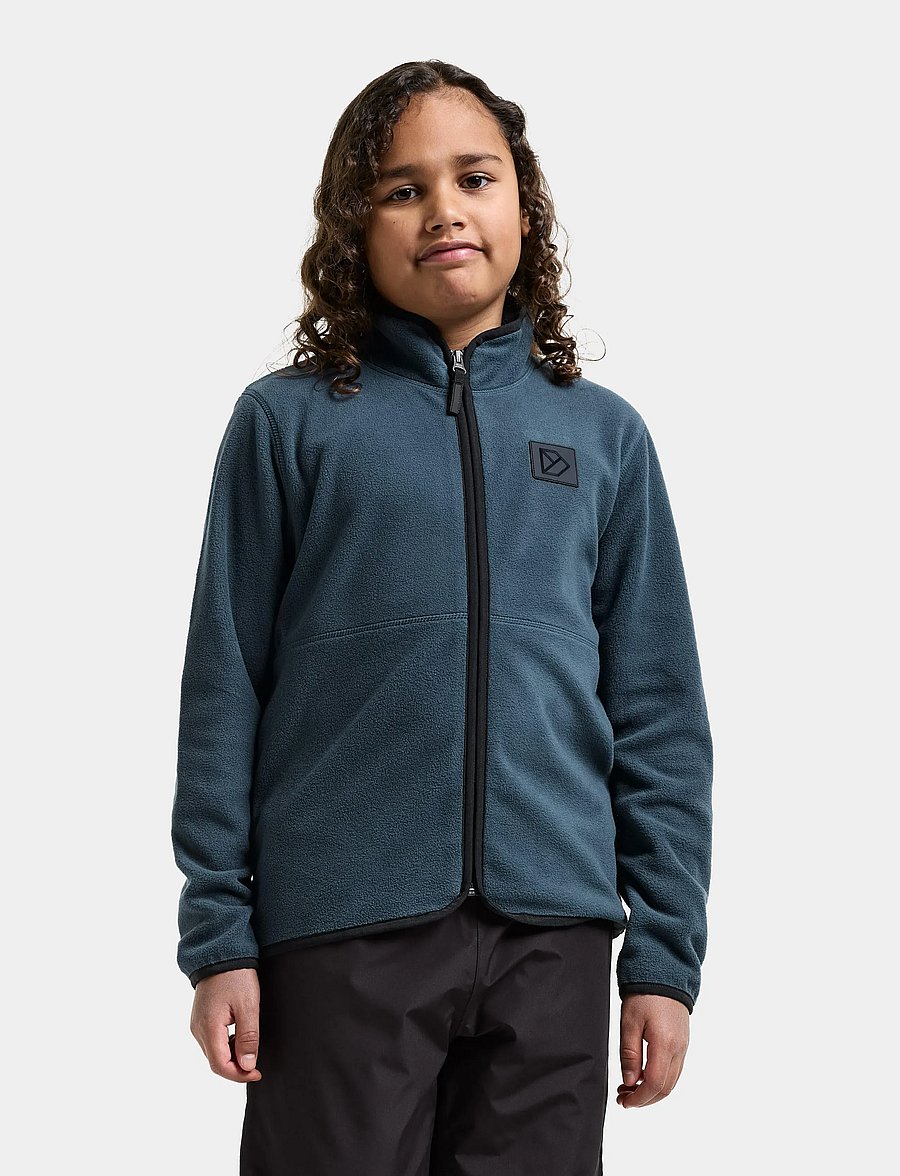 Didriksons - Rubi Kids' Full-Zip - paksud joped - mountain blue - 0