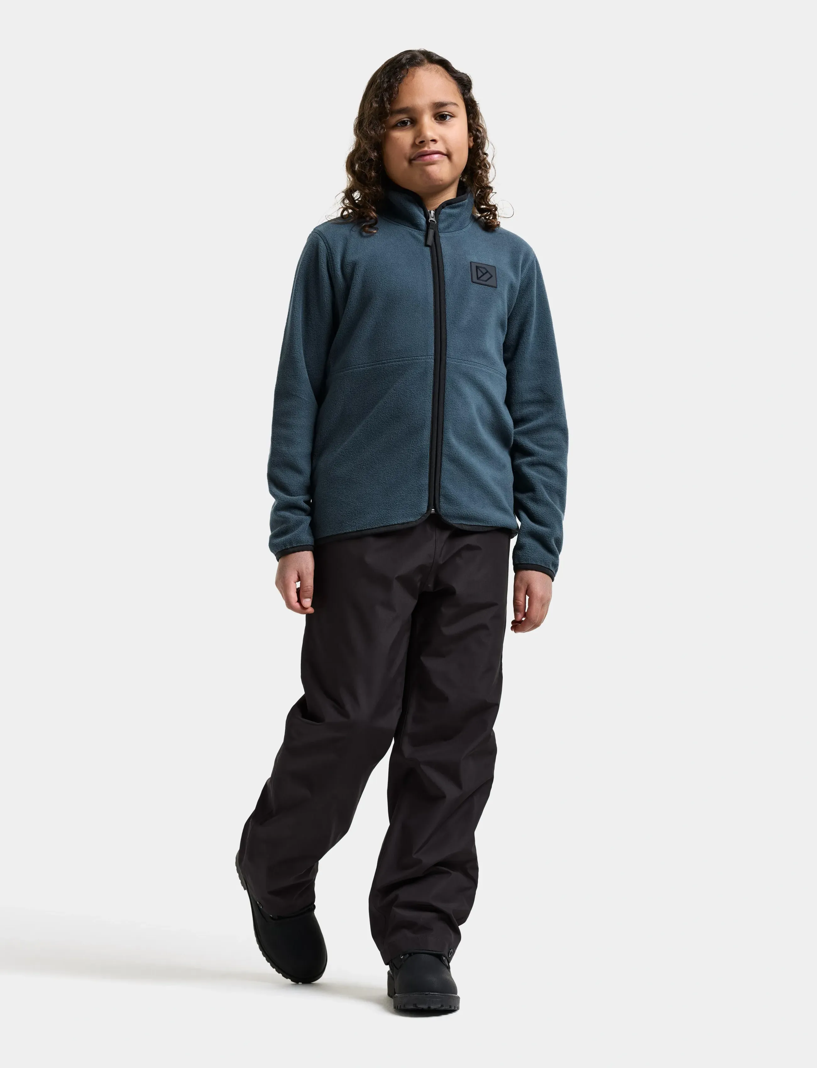 Didriksons - Rubi Kids' Full-Zip - paksud joped - mountain blue - 3