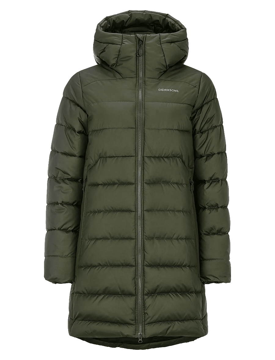 Didriksons - Tejla Parka - jakker - deep green - 1