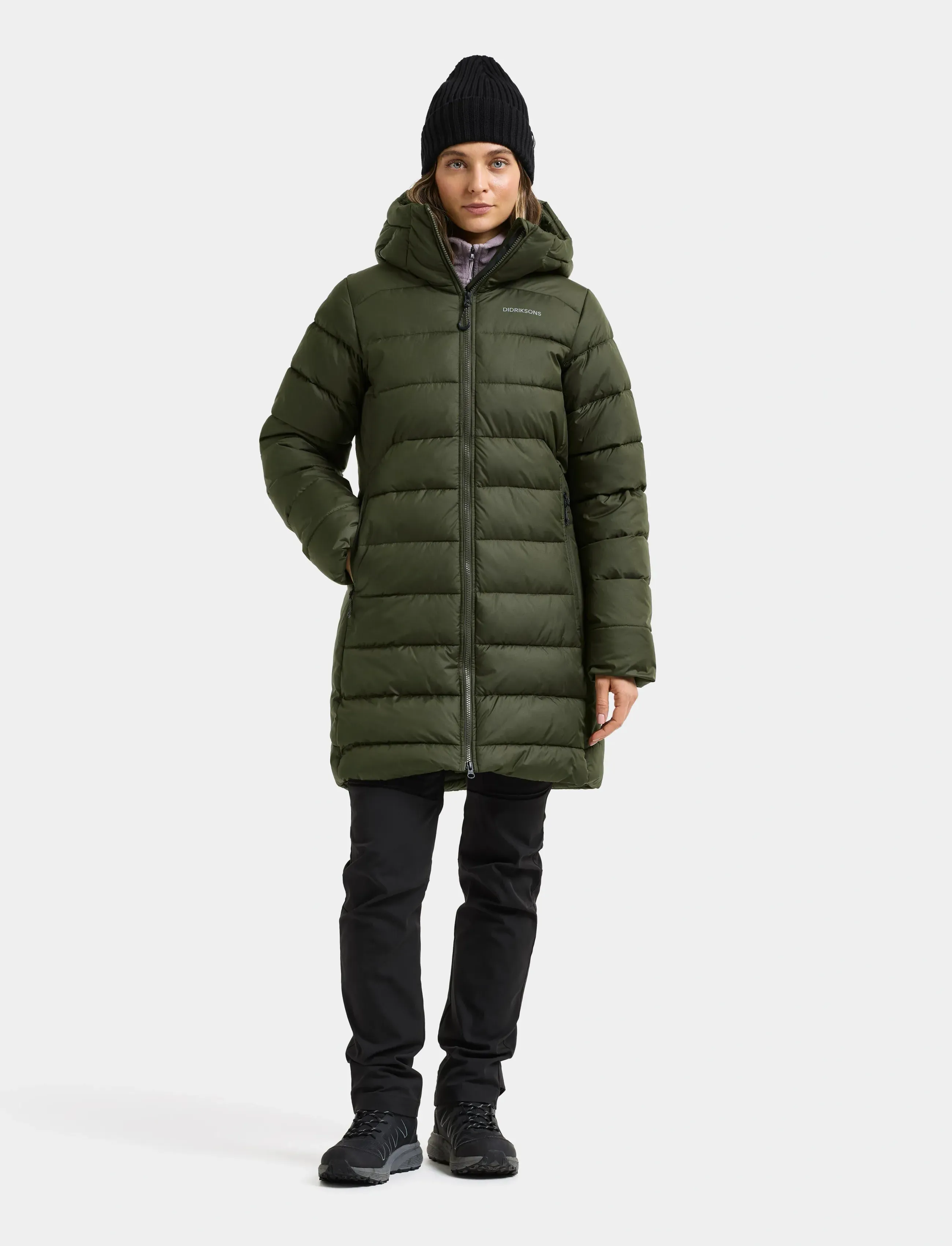 Didriksons - Tejla Parka - jakker - deep green - 3