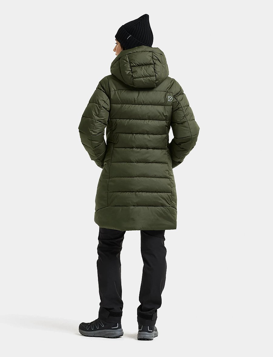 Didriksons - Tejla Parka - jakker - deep green - 4