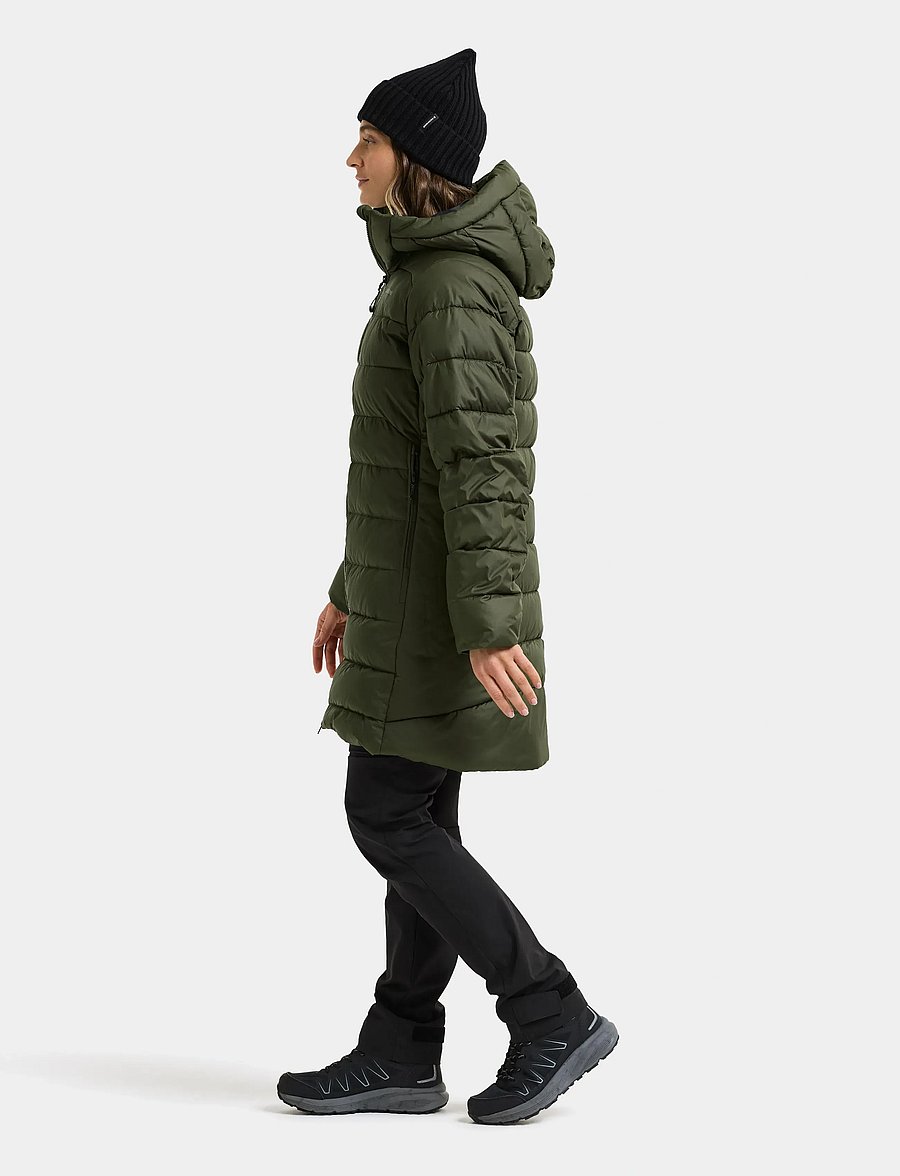 Didriksons - Tejla Parka - jakker - deep green - 5