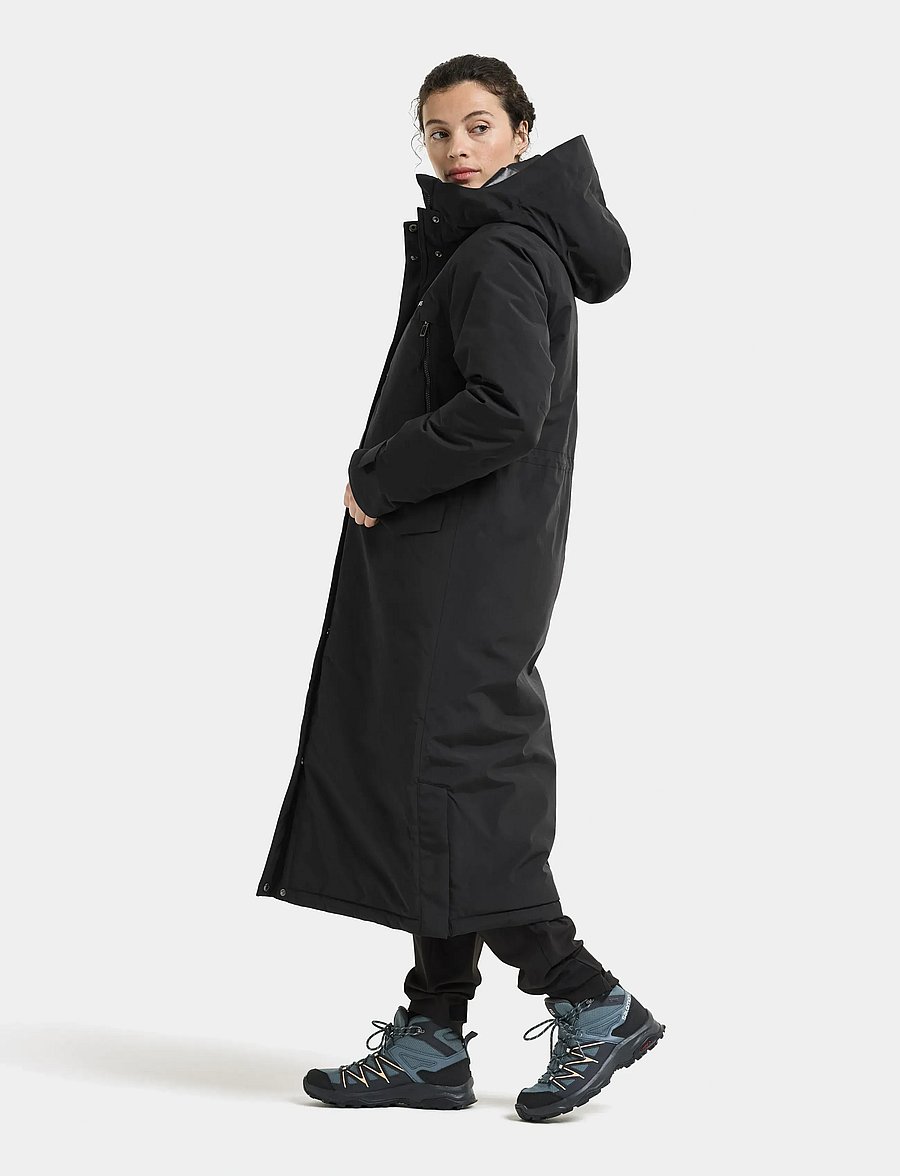 Didriksons - Neja Parka Long - black - 5