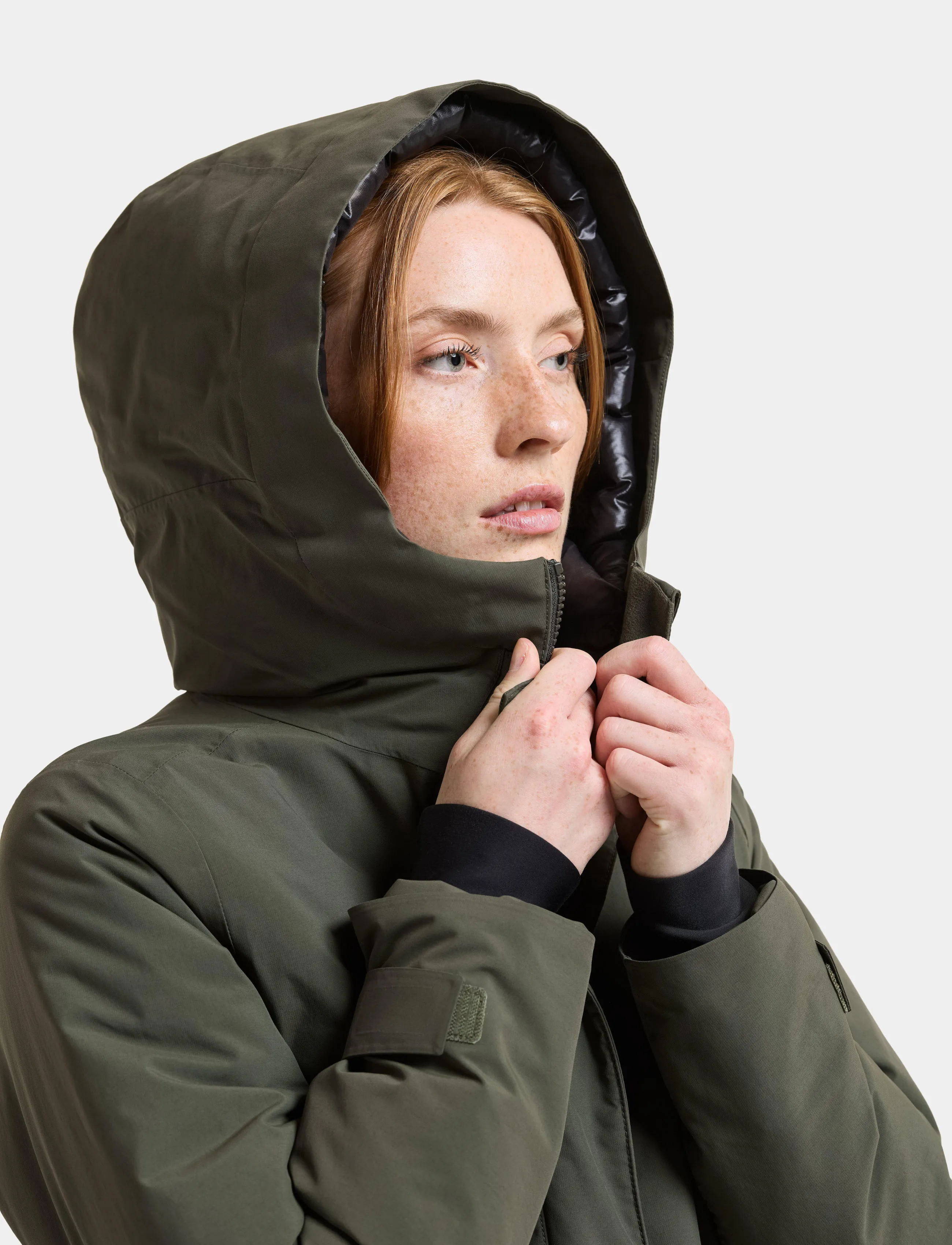 Didriksons Neja Parka Long jackor dam – bild 6