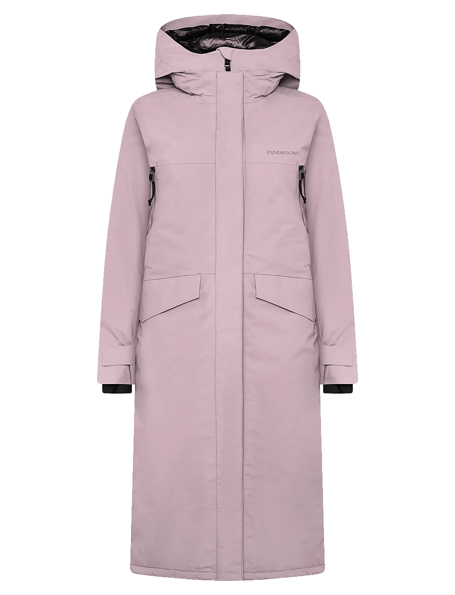 Didriksons - Neja Parka Long - joped - lilac haze - 1