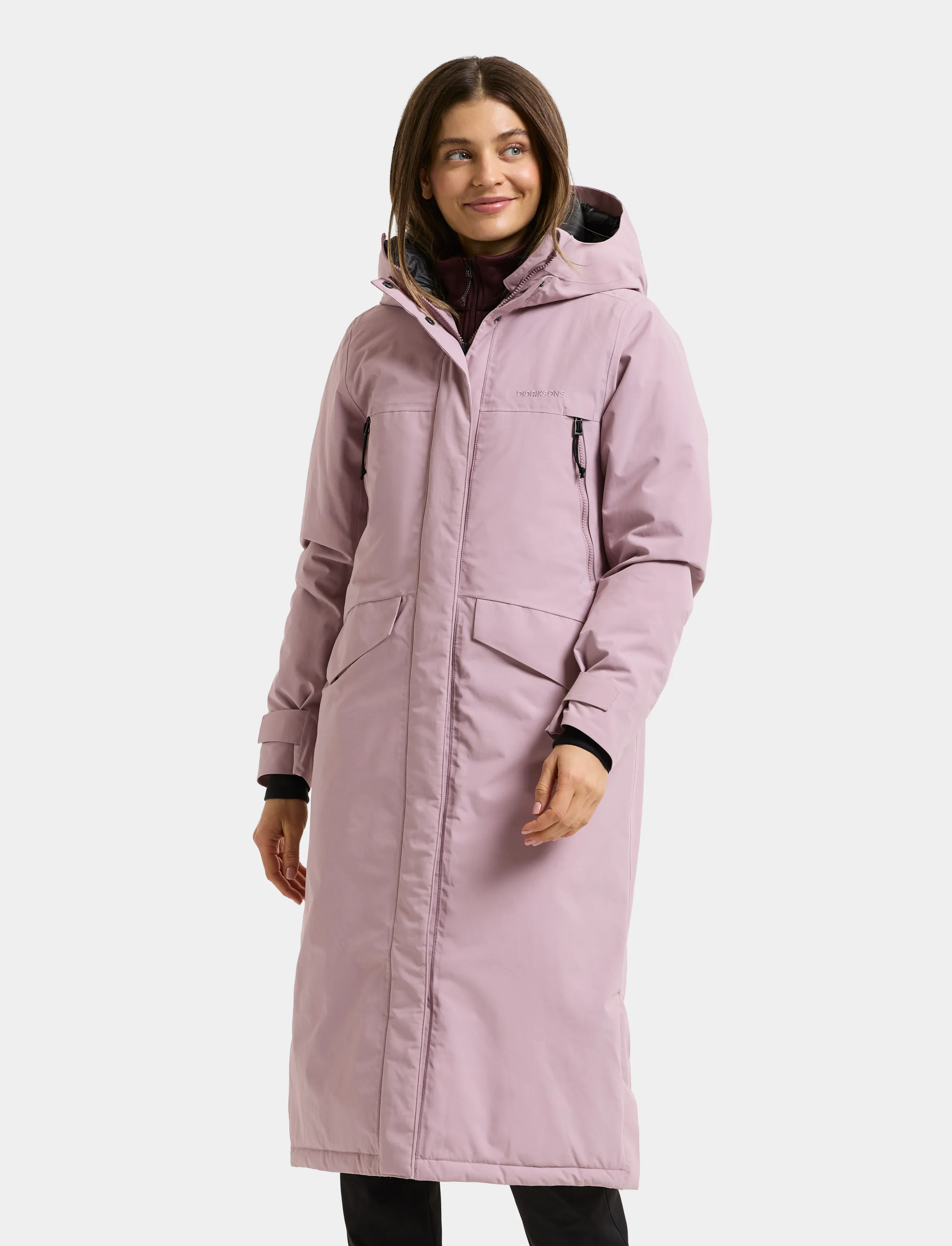 Didriksons - Neja Parka Long - joped - lilac haze - 0
