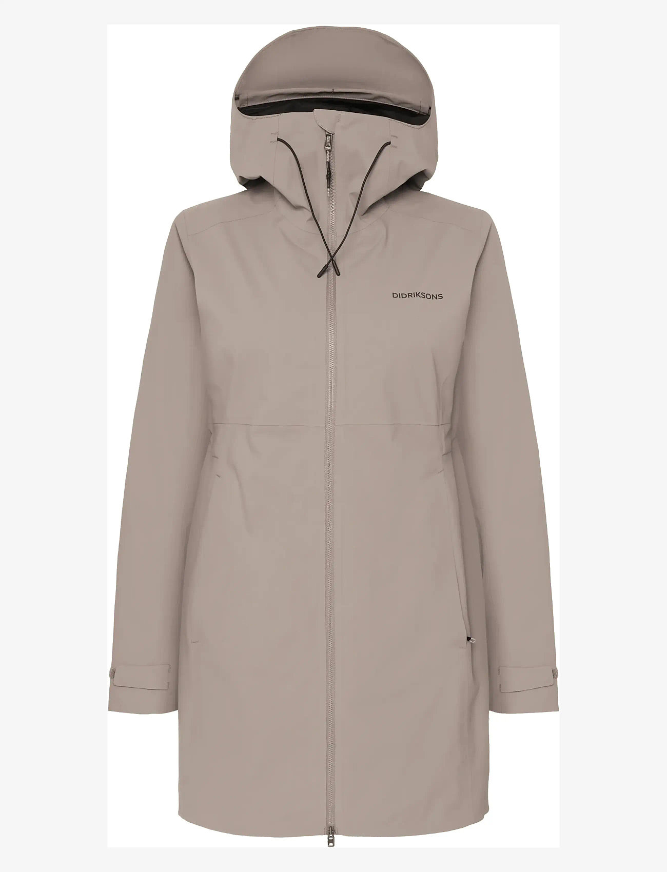 Didriksons - Bea Parka - regenmäntel - ash brown - 1