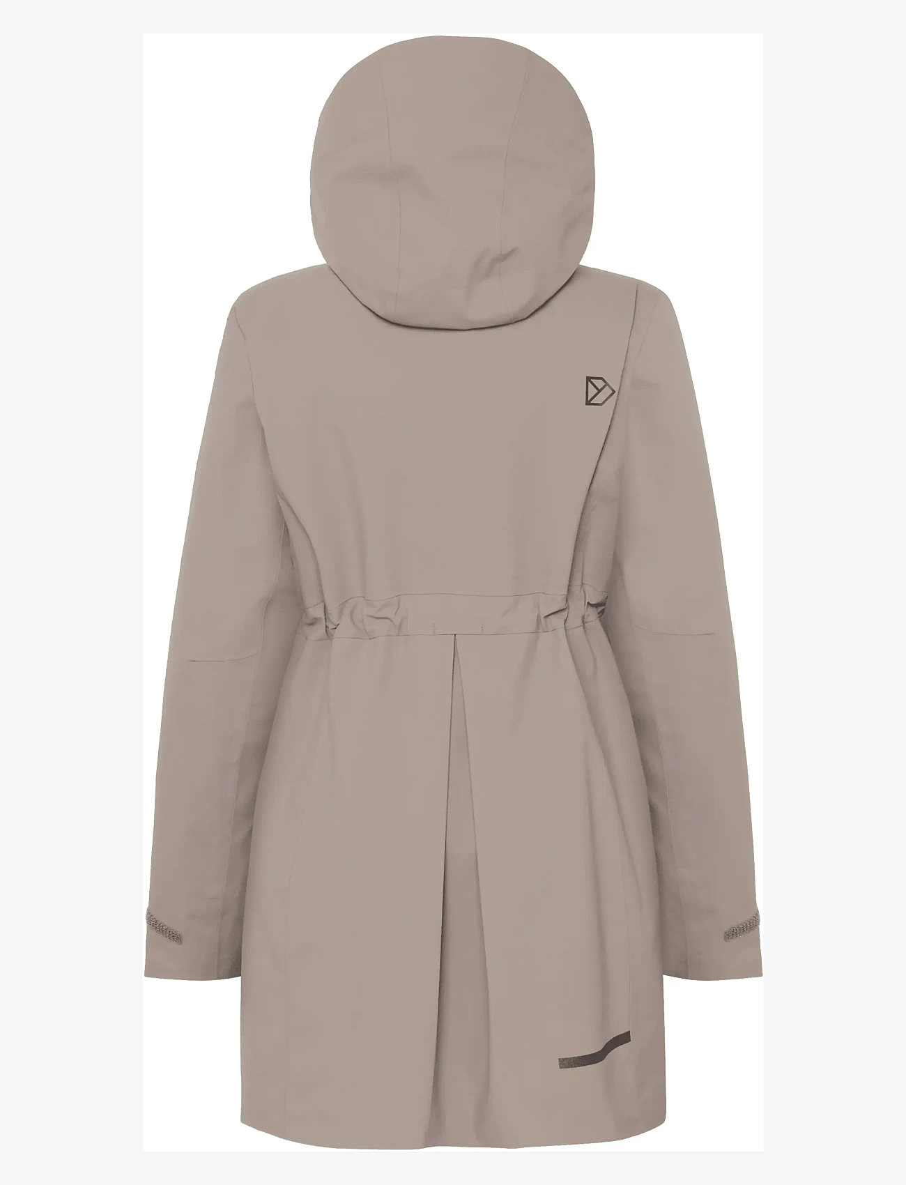 Didriksons - Bea Parka - regenmäntel - ash brown - 2