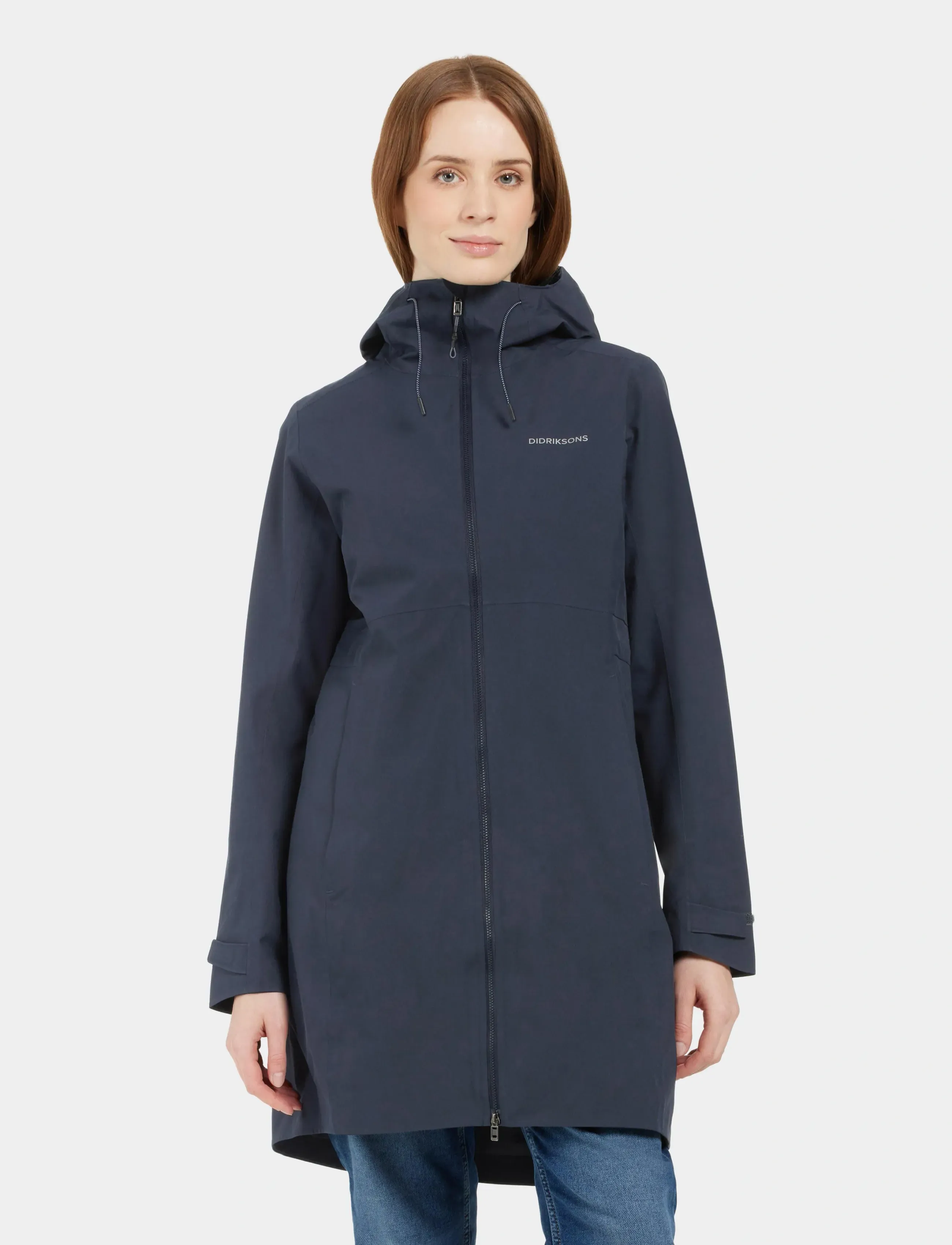 Didriksons BEA WNS PARKA 6 - Regenmäntel - DARK NIGHT BLUE / navy