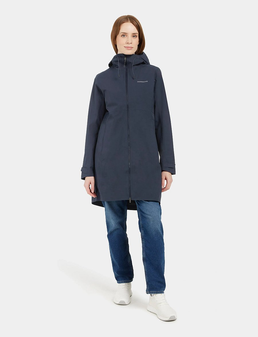 Didriksons - Bea Parka - regnjackor - dark night blue - 3