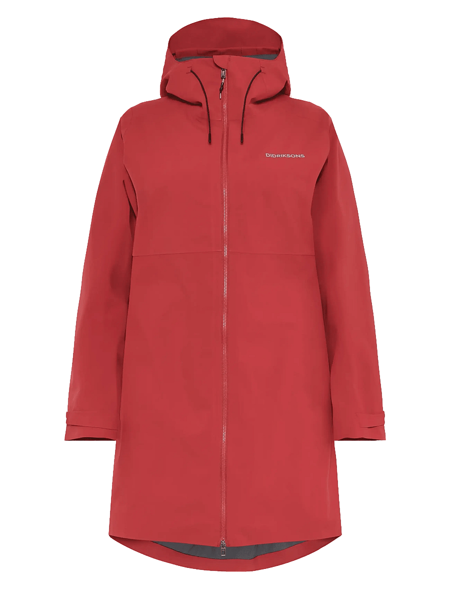 Didriksons - Bea Parka - regenmäntel - spring red - 1