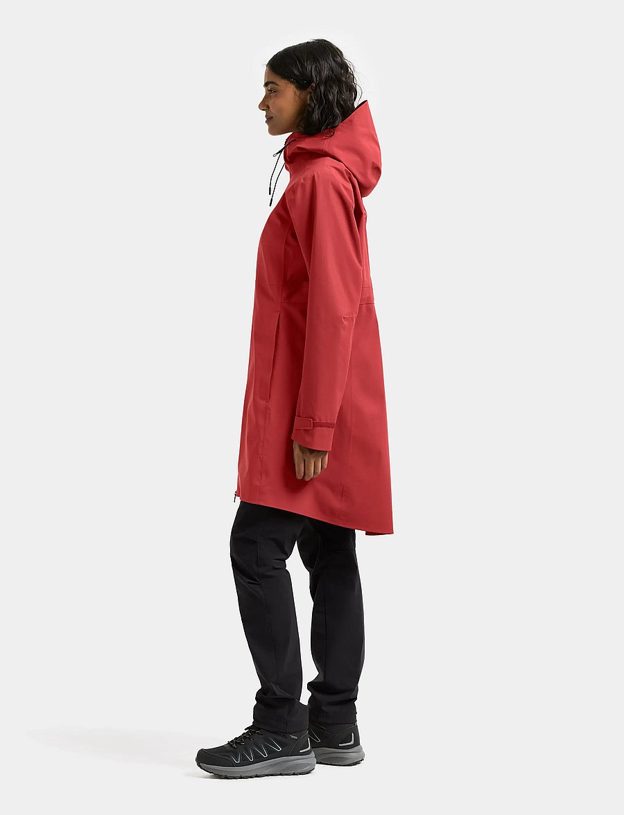 Didriksons - Bea Parka - regenmäntel - spring red - 5