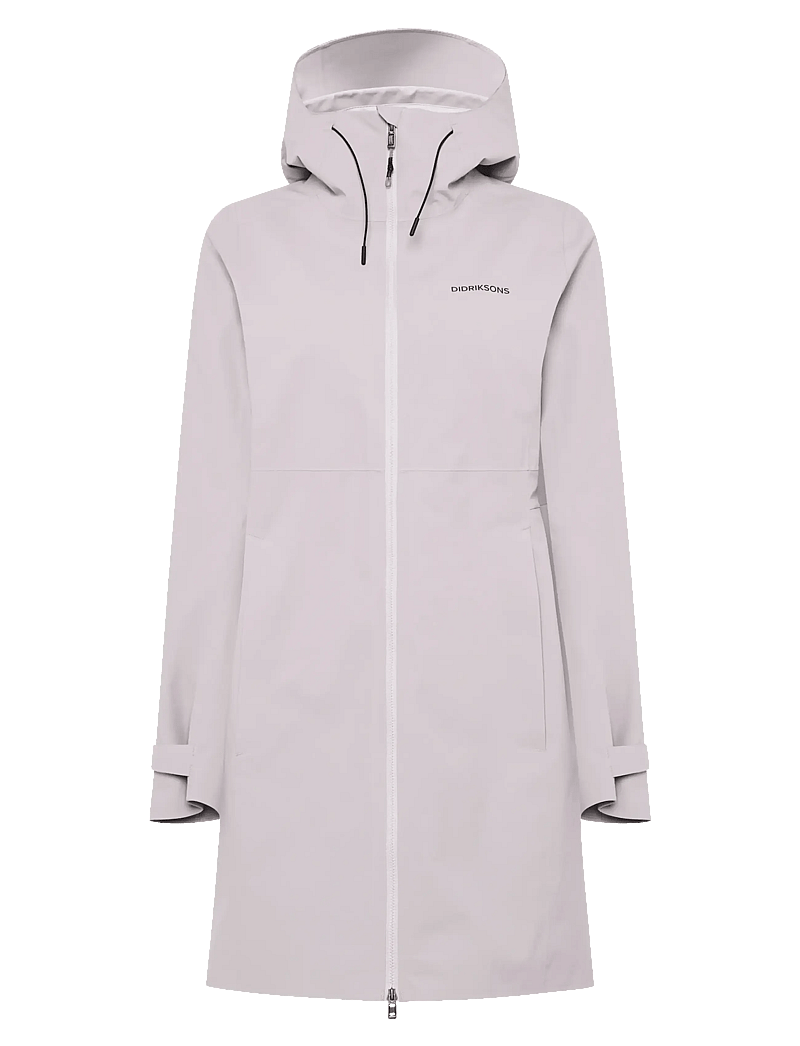 Didriksons - Bea Parka - regnjackor - sunrise mist - 1