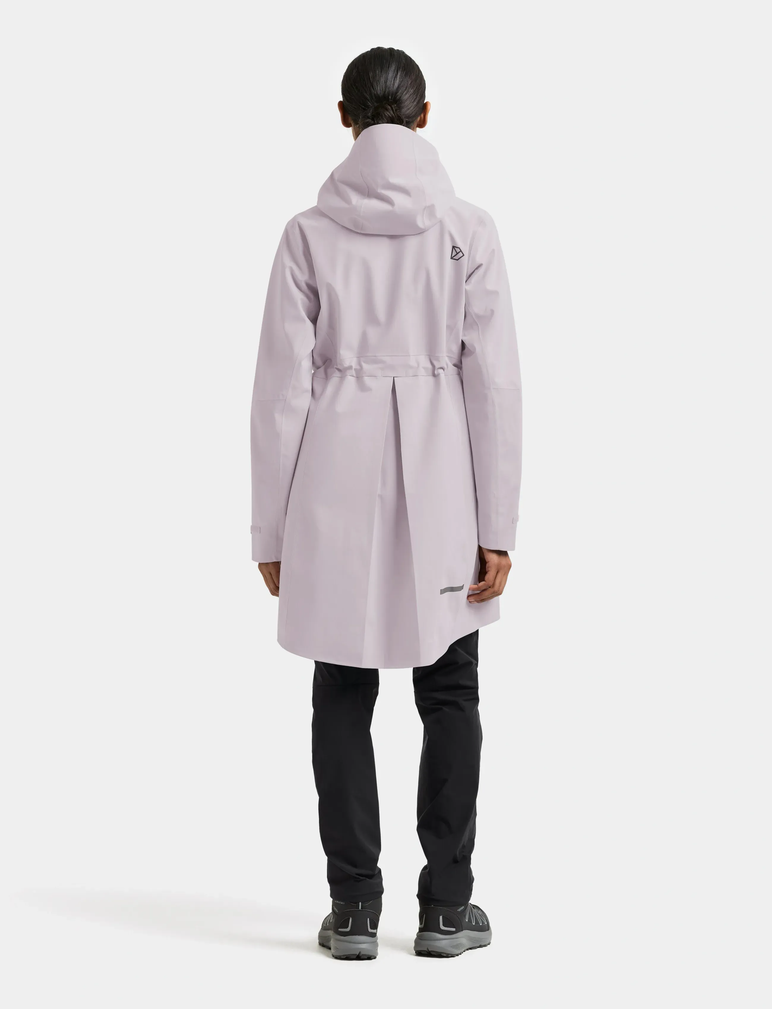 Didriksons - Bea Parka - regnjackor - sunrise mist - 4