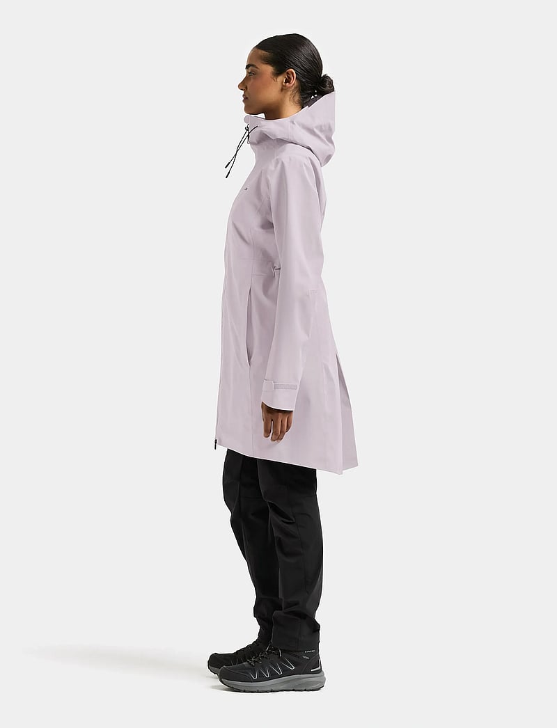 Didriksons - Bea Parka - regnjackor - sunrise mist - 5