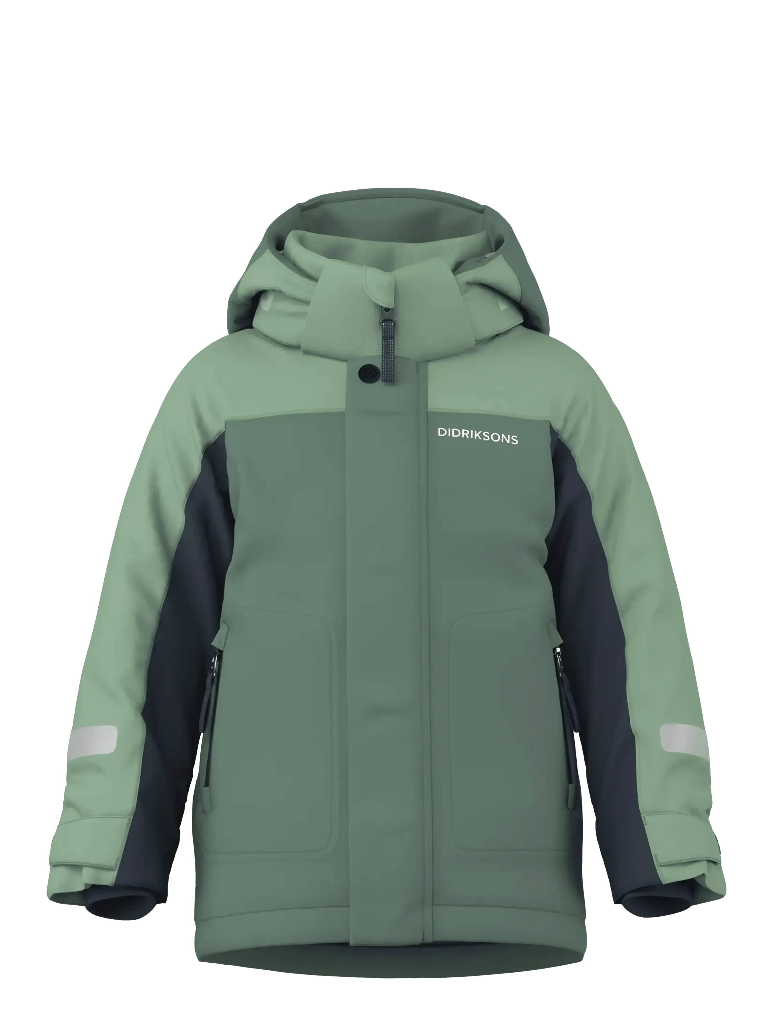 Didriksons Neptun Kids' Jacket - Winterjacke - DARK MOSS / green