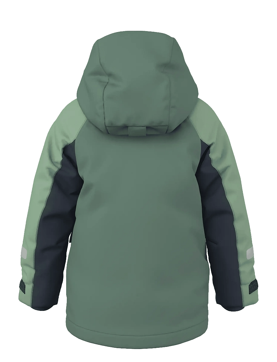 Didriksons - Neptun Kids' Jacket - skijacken - dark moss - 2