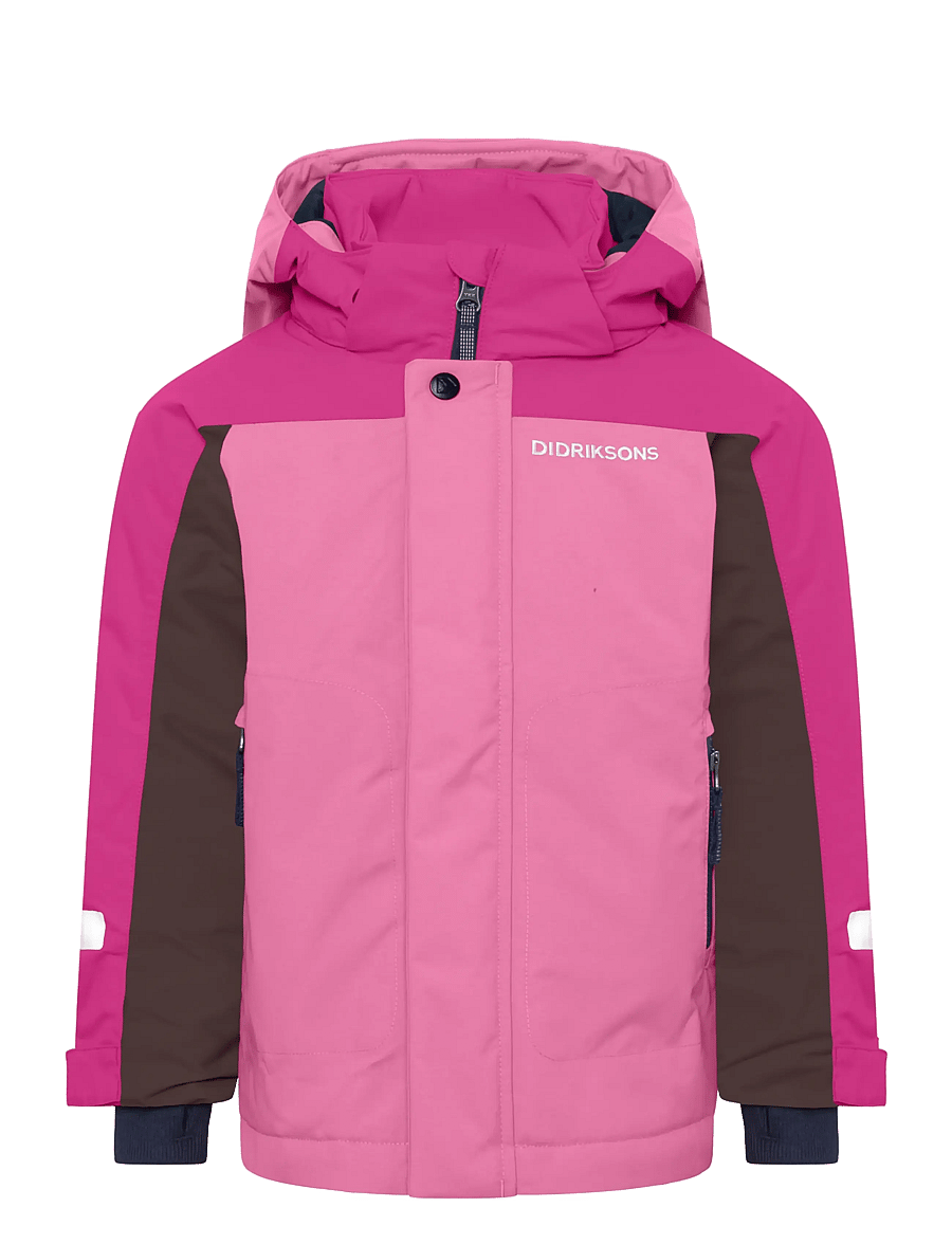 Didriksons - Neptun Kids' Jacket - skijacken - heather pink - 1