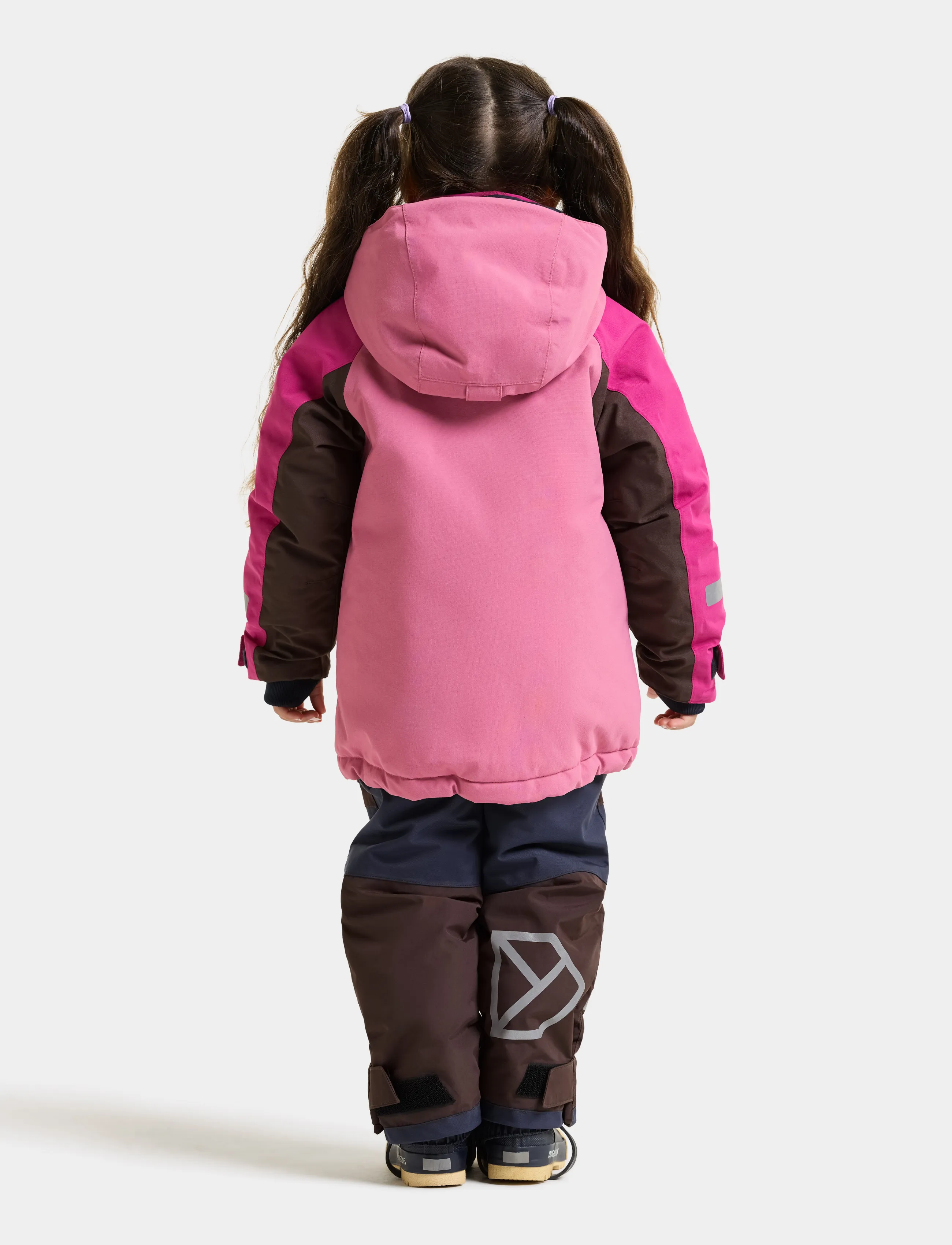 Didriksons - Neptun Kids' Jacket - skijacken - heather pink - 3