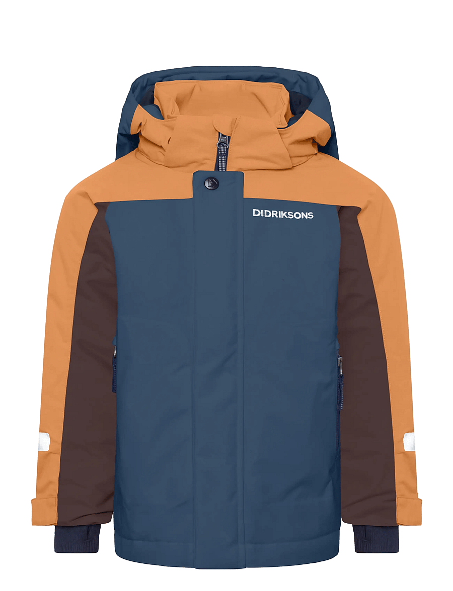 Didriksons - Neptun Kids' Jacket - skijakker - mountain blue - 0