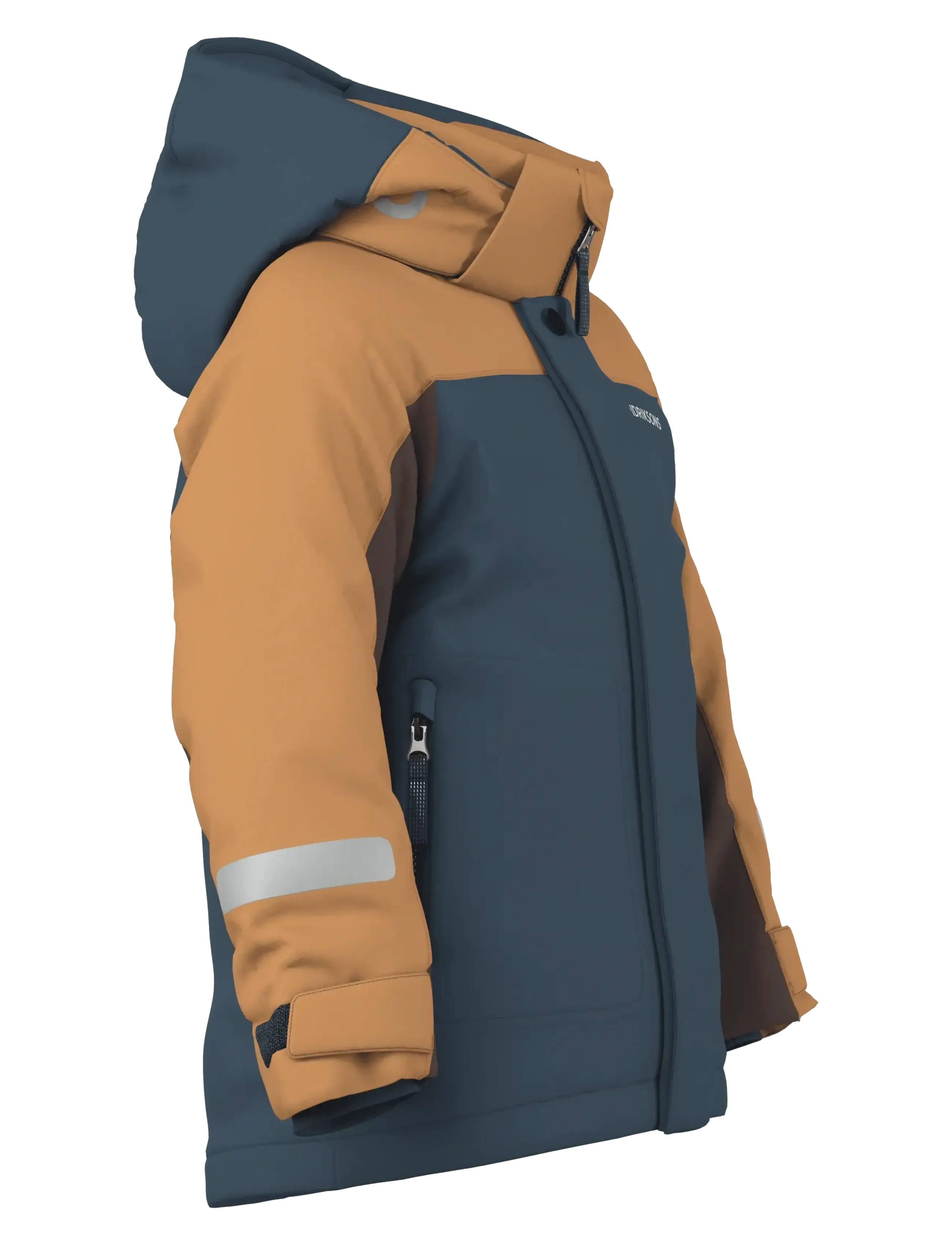 Didriksons - Neptun Kids' Jacket - skijakker - mountain blue - 3