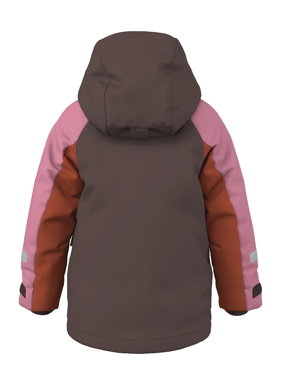 Didriksons - Neptun Kids' Jacket - skijacken - shadow brown - 2