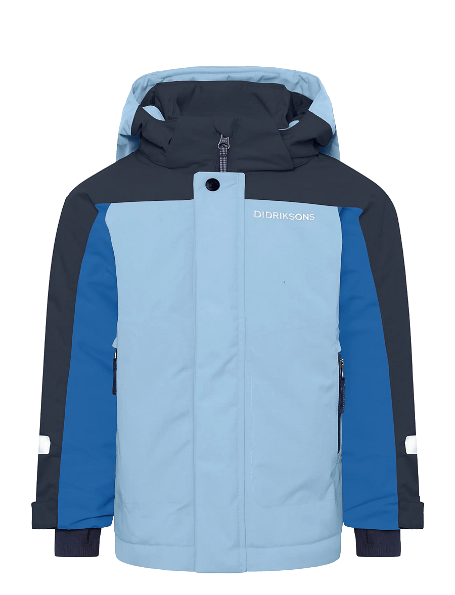 Didriksons - Neptun Kids' Jacket - skijakker - winter blue - 1