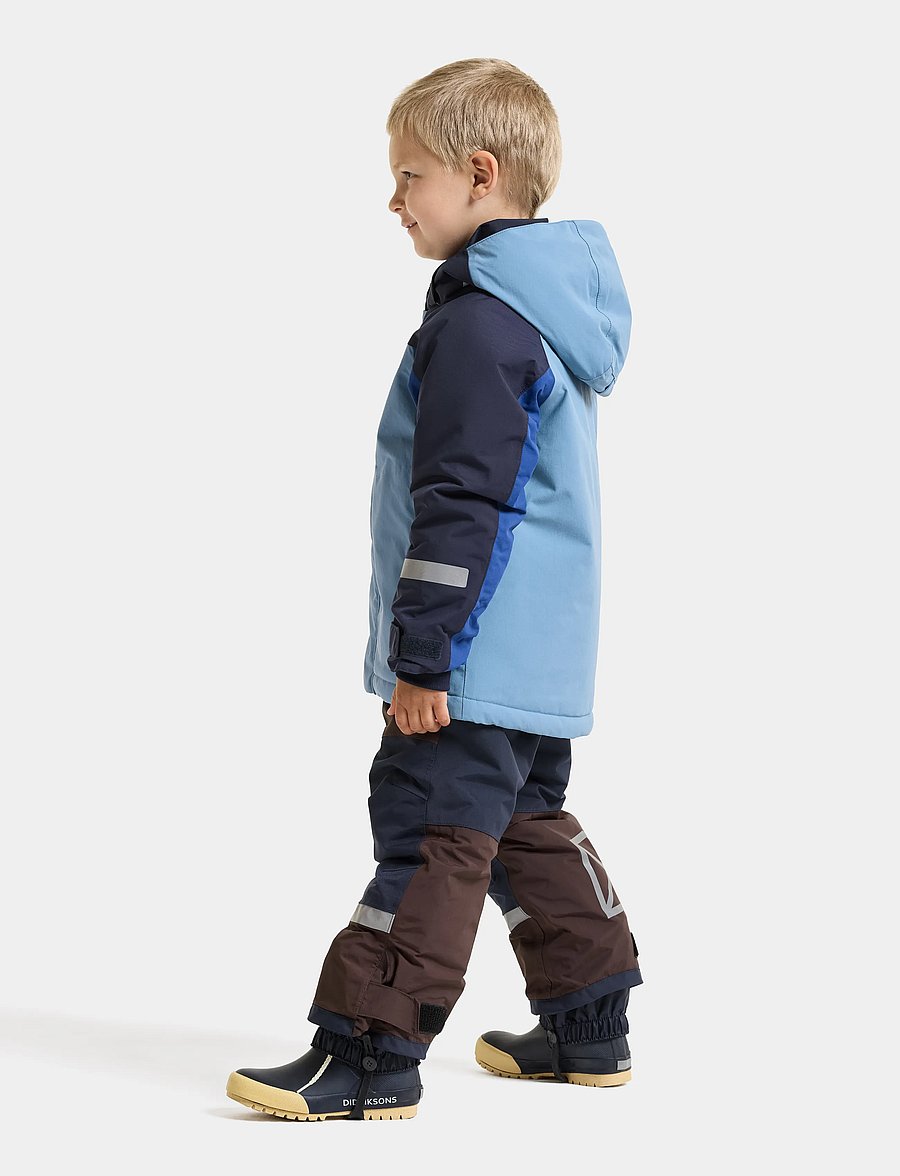 Didriksons - Neptun Kids' Jacket - skijakker - winter blue - 0