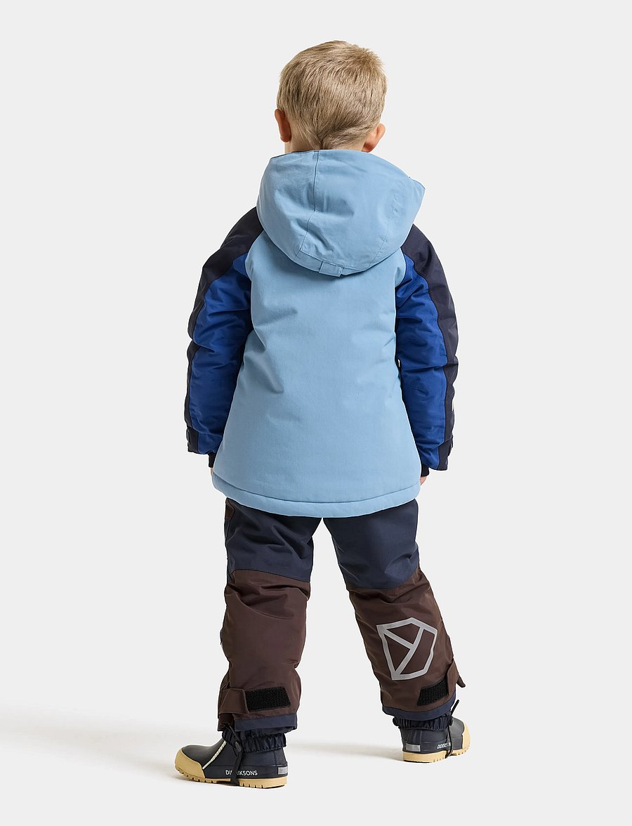 Didriksons - Neptun Kids' Jacket - skijakker - winter blue - 5