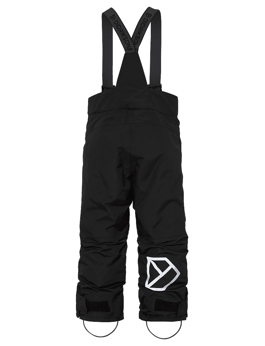 Didriksons - Idre Kids' Pants - skidbyxor - black - 2