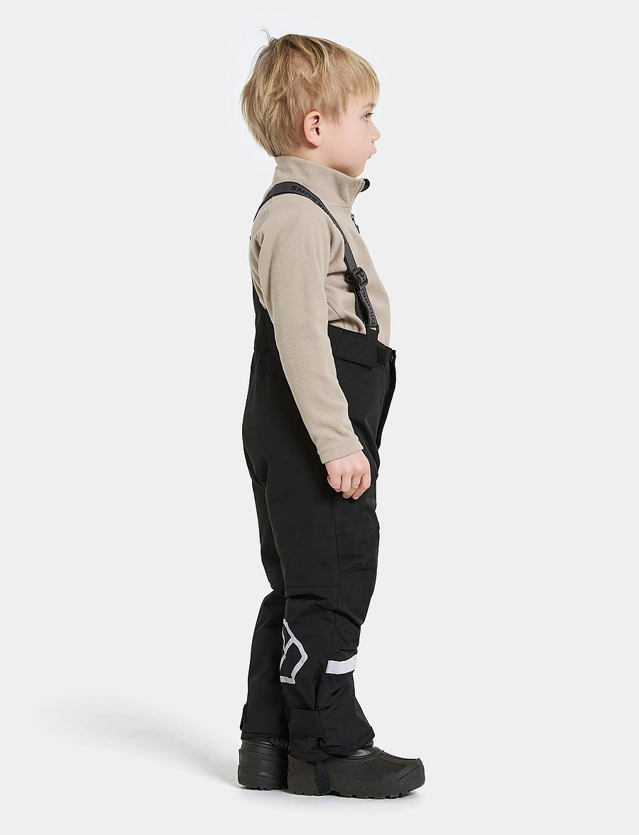 Didriksons - Idre Kids' Pants - skidbyxor - black - 4
