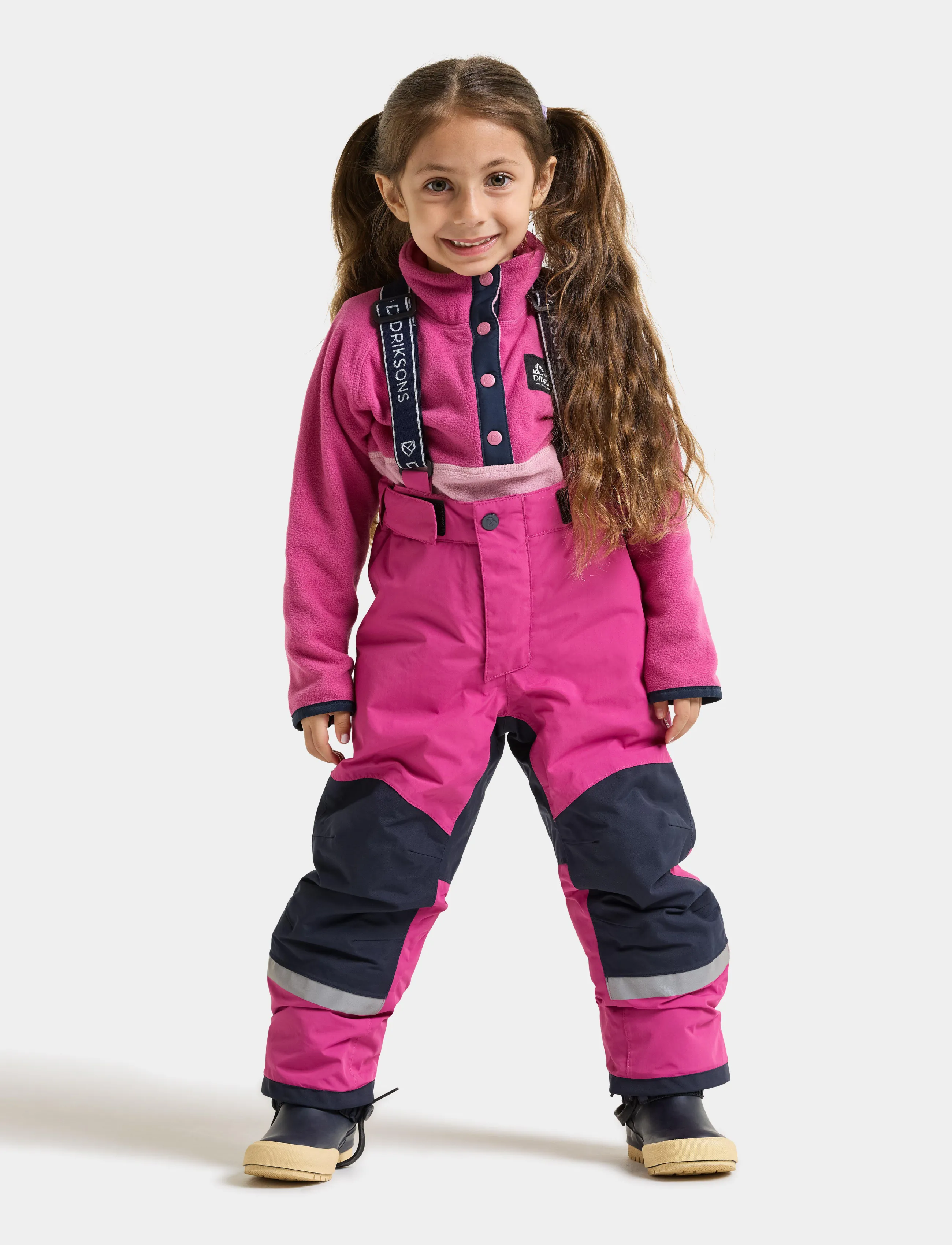 Didriksons Idre Kids' Pants - Didriksons - CACTUS PINK / pink/rose