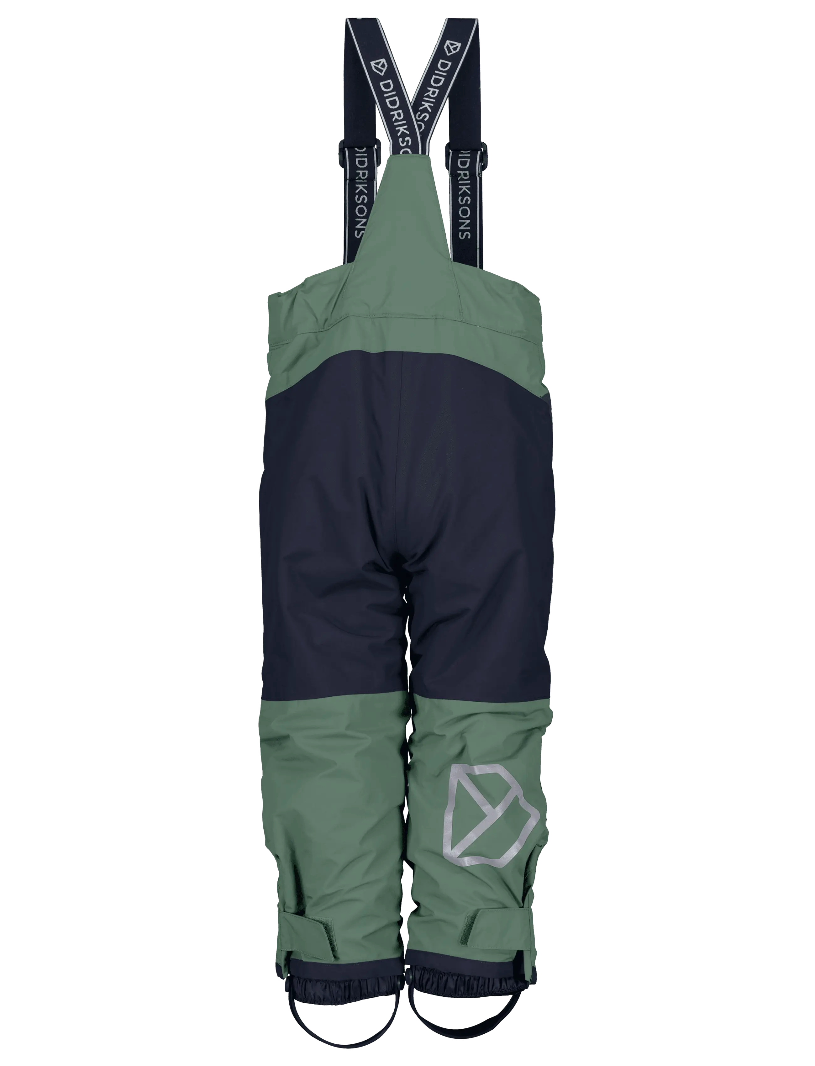 Didriksons - Idre Kids' Pants - skibukser - dark moss - 2
