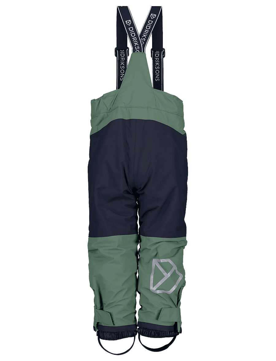 Didriksons - Idre Kids' Pants - skibukser - dark moss - 2