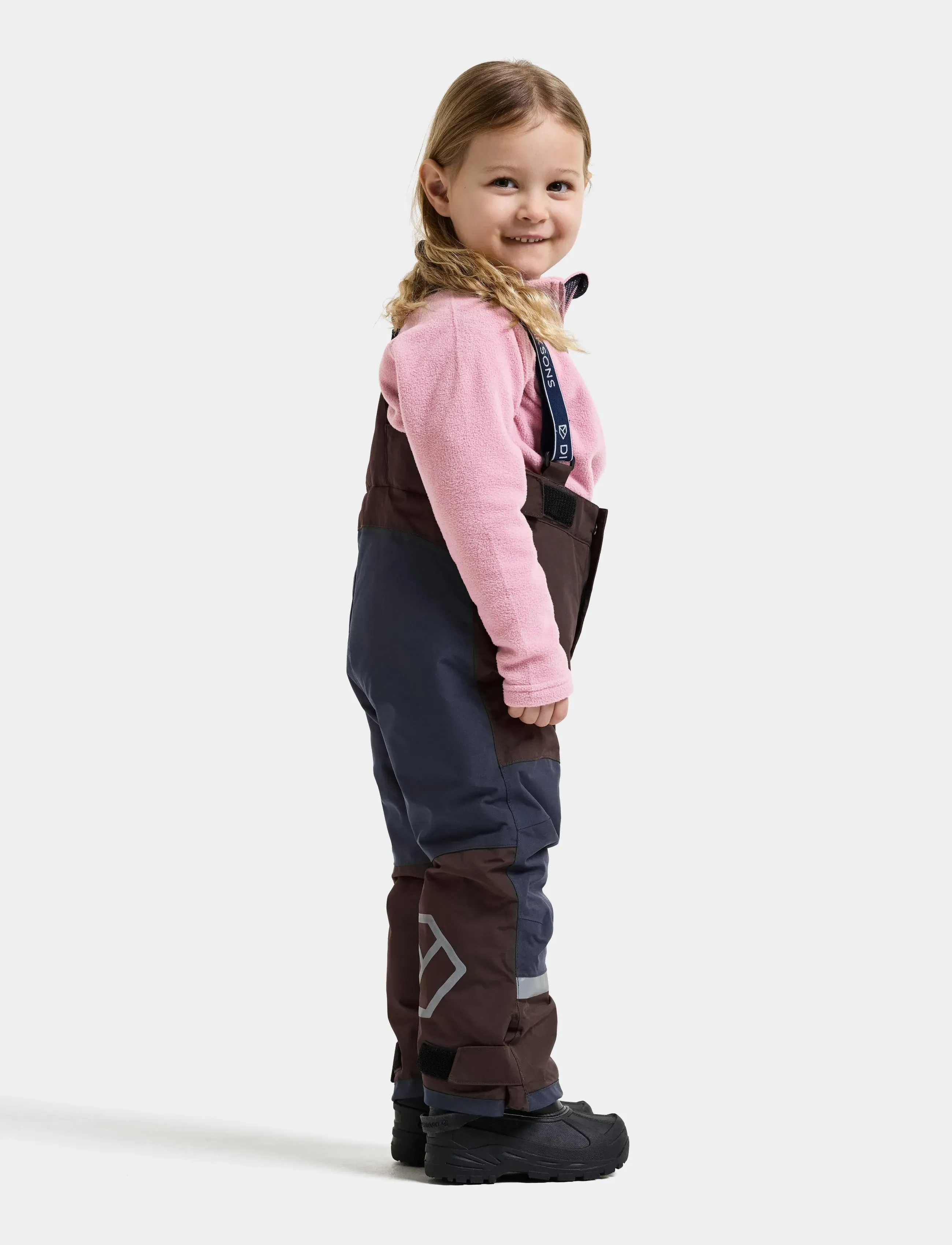 Didriksons - Idre Kids' Pants - suusapüksid - shadow brown - 4