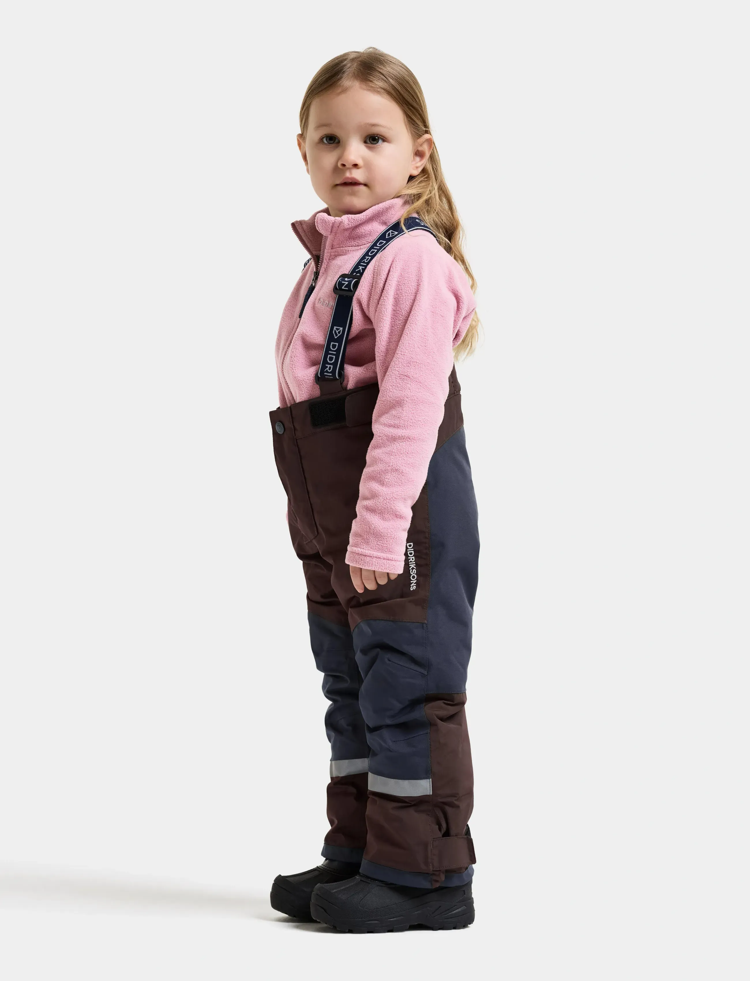 Didriksons - Idre Kids' Pants - suusapüksid - shadow brown - 5