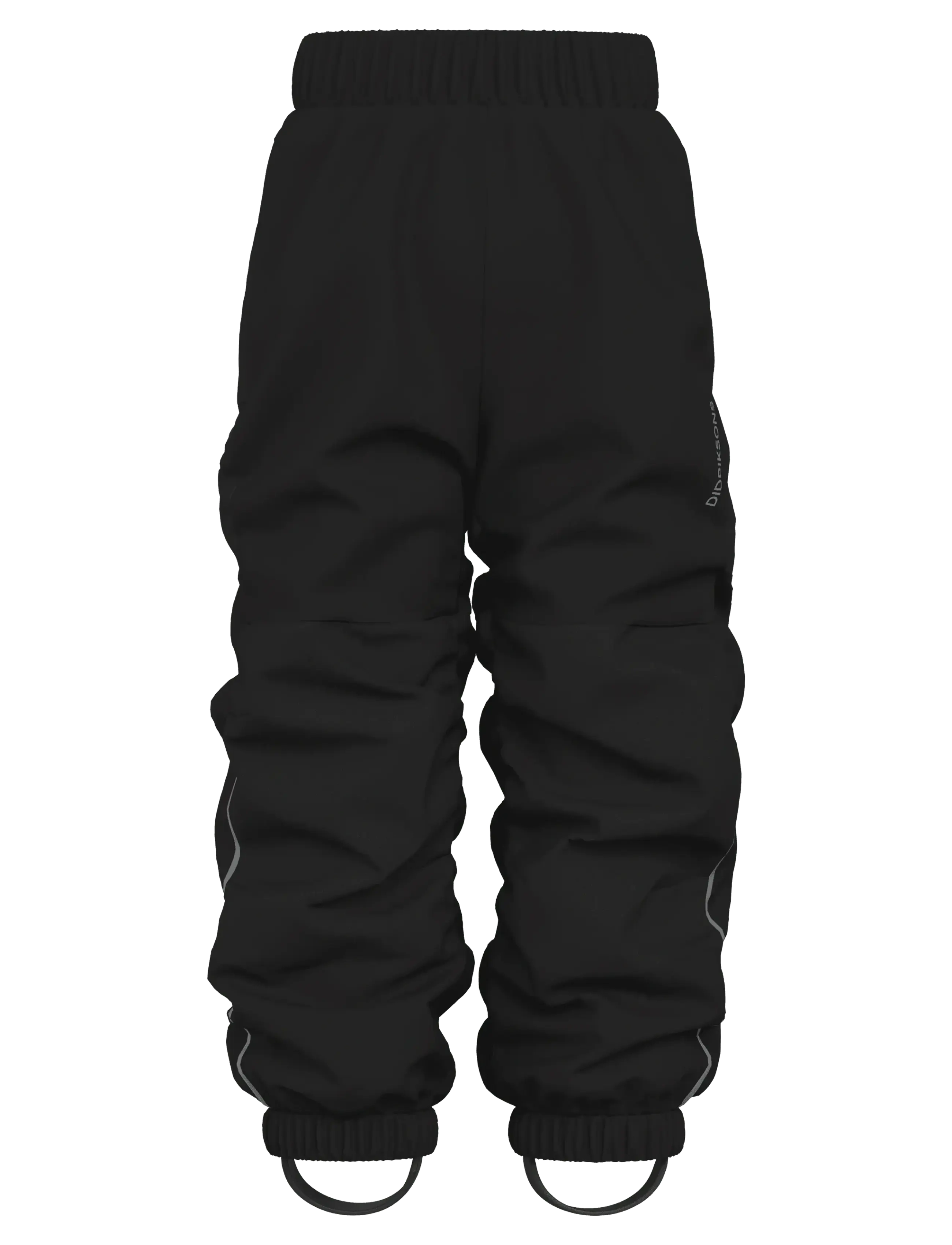 Didriksons Narvi Kids' Pants - Softshellbukser - BLACK / black