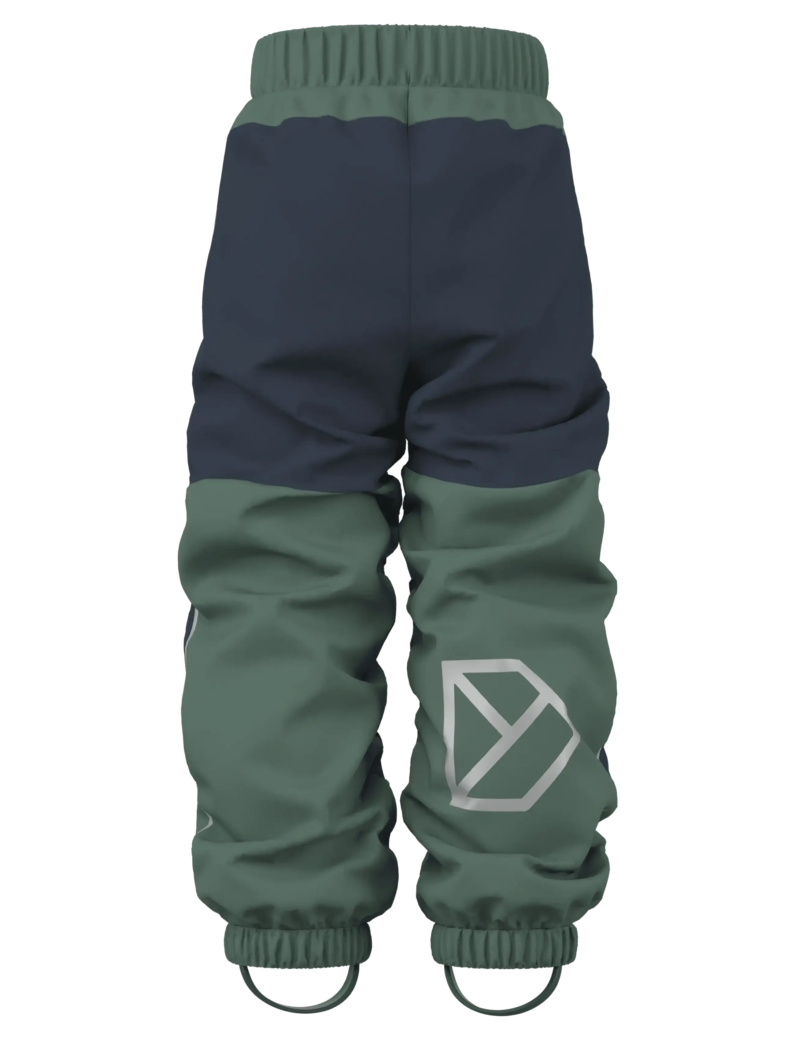 Didriksons - Narvi Kids' Pants - shell- & regnbukser - dark moss - 2